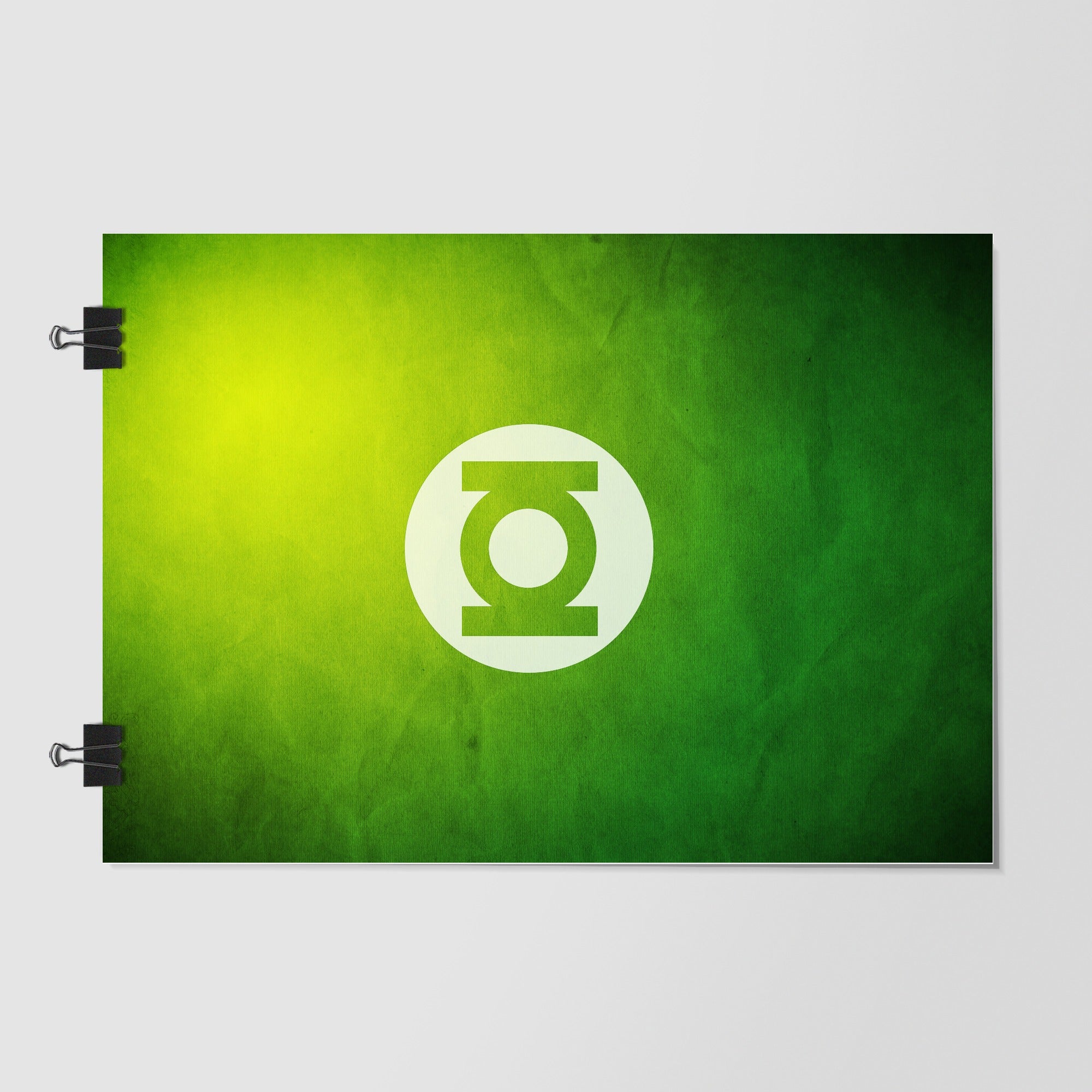 Green Lantern Black Cinematic Glow by Decalz