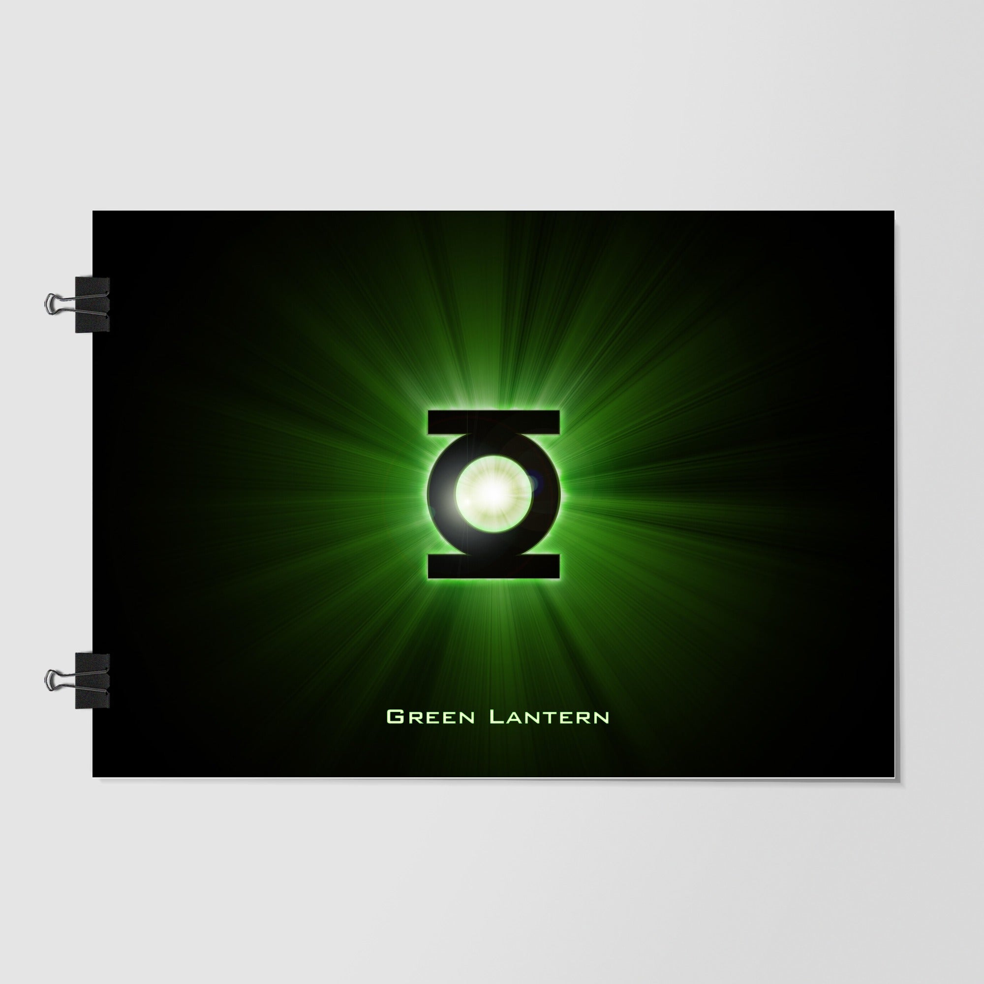 Green Lantern Black Showcase Scene by Decalz