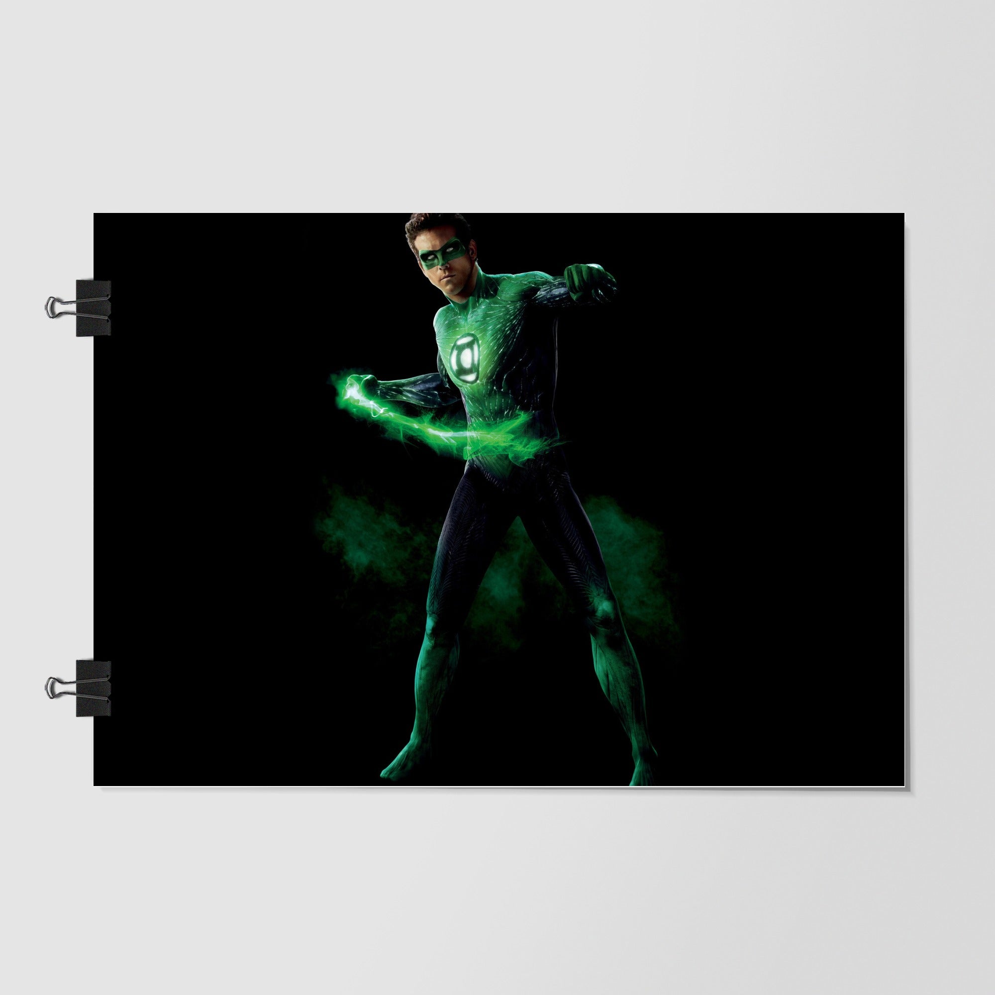 Green Lantern Black Side Profile by Decalz