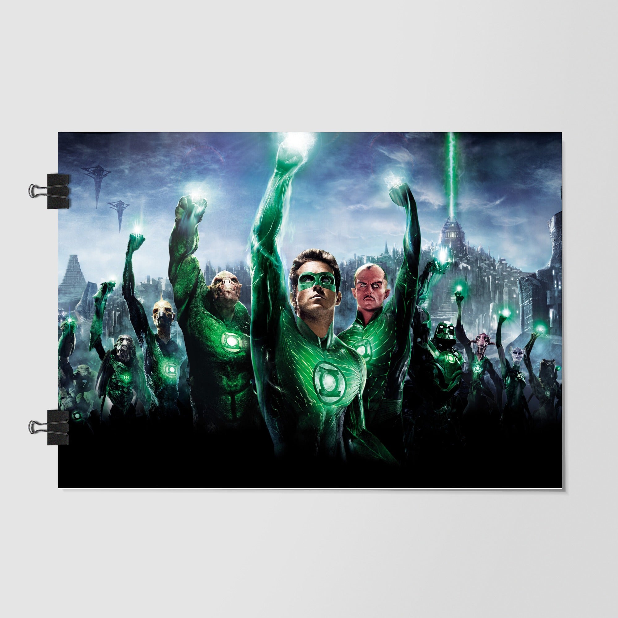 Green Lantern Black Studio Shot by Decalz