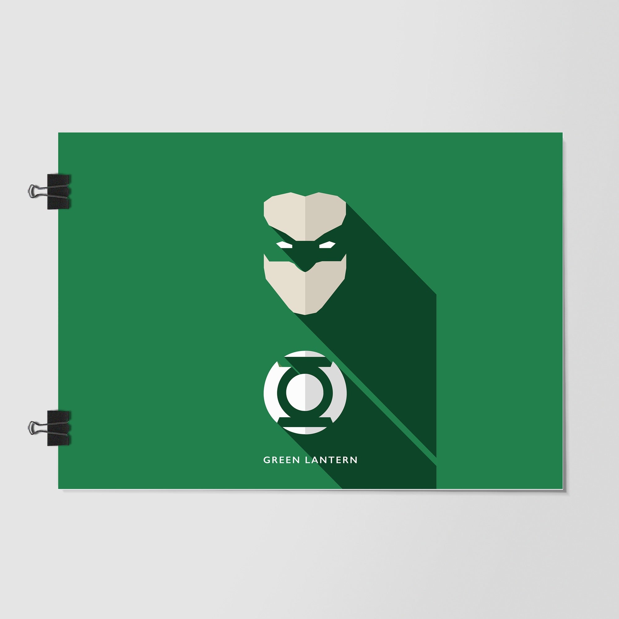 Green Lantern Dramatic Lighting by Decalz