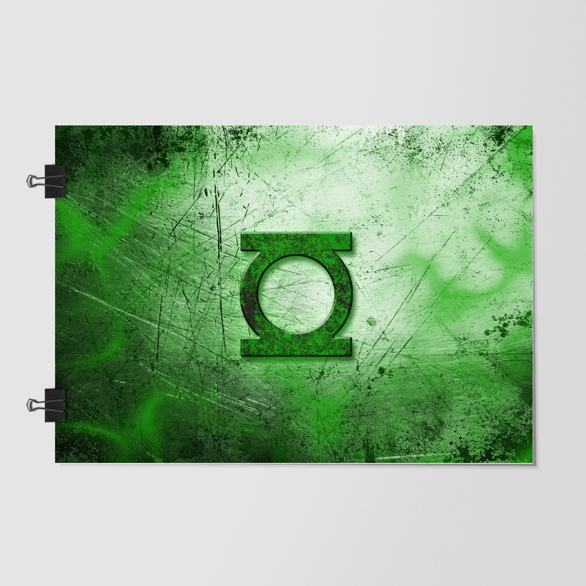 Green Lantern Gray by Decalz