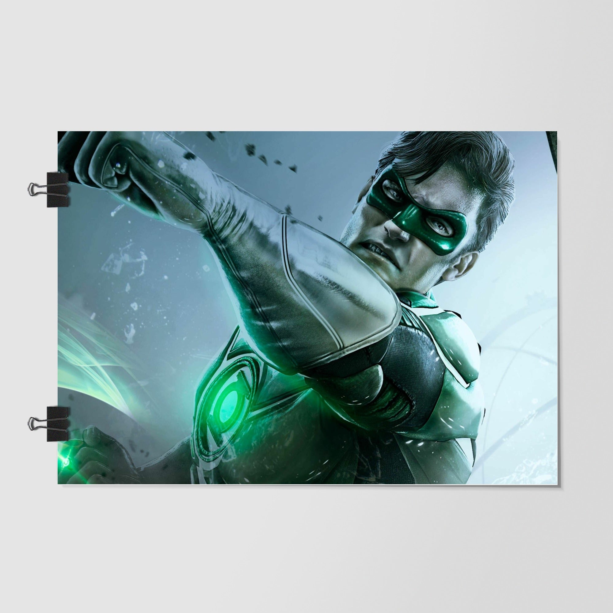 Green Lantern White by Decalz