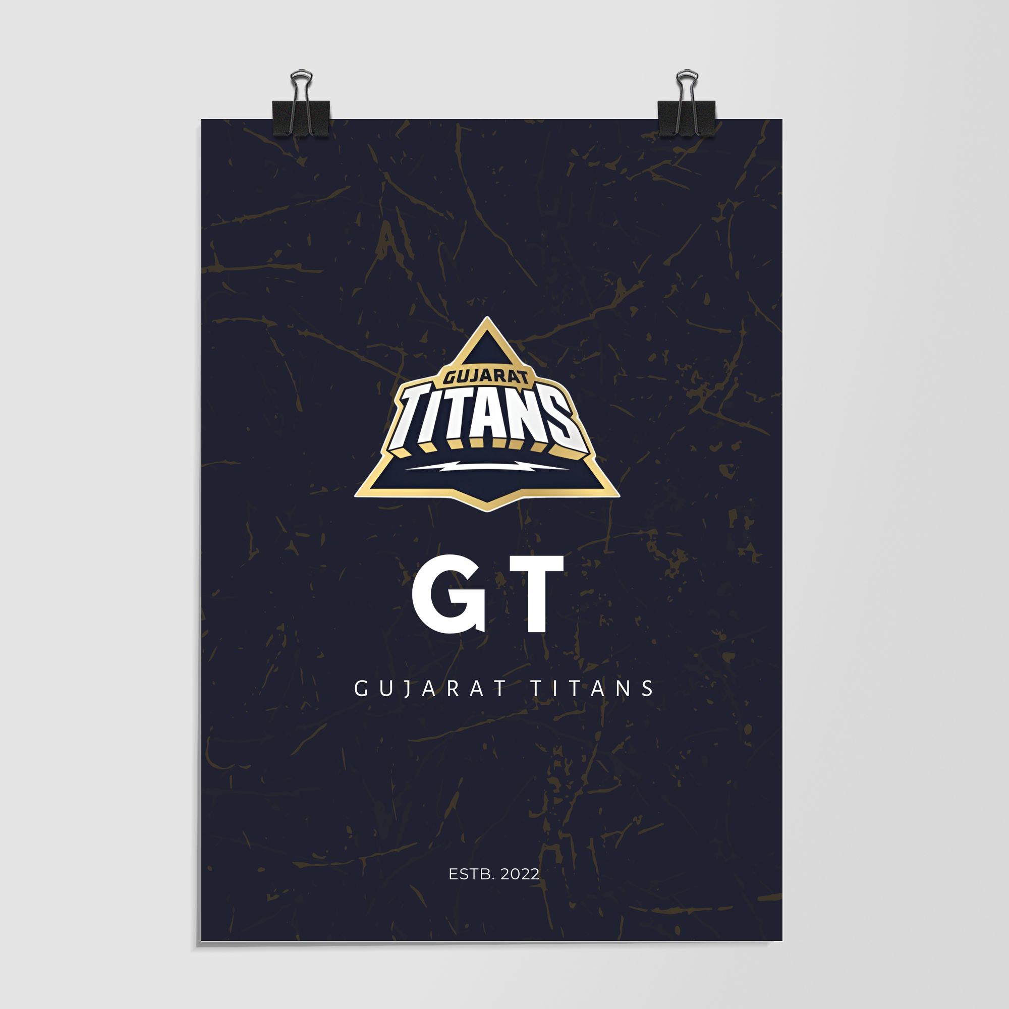 Gujarat Titans Logo by Decalz