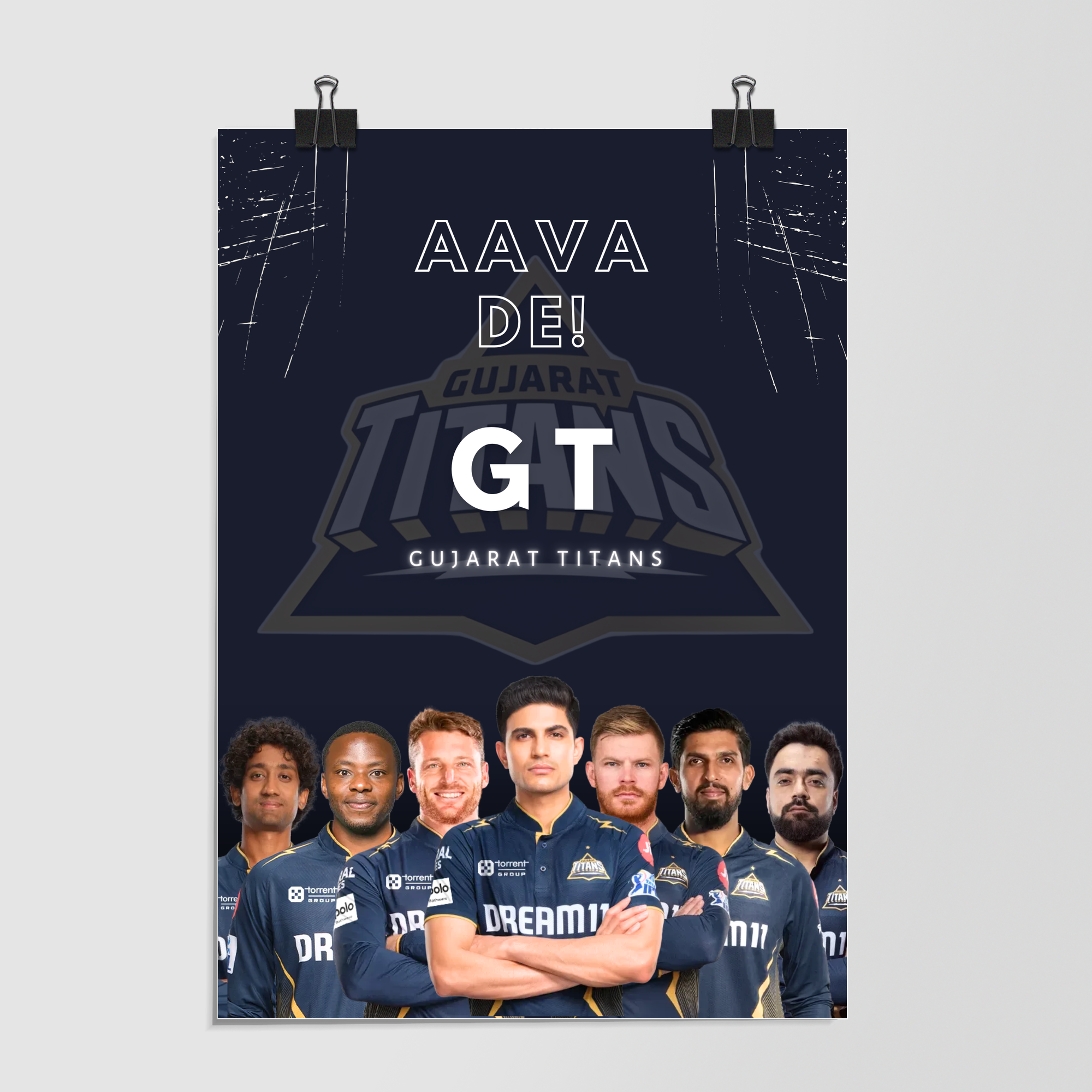 Gujarat Titans Team by Decalz