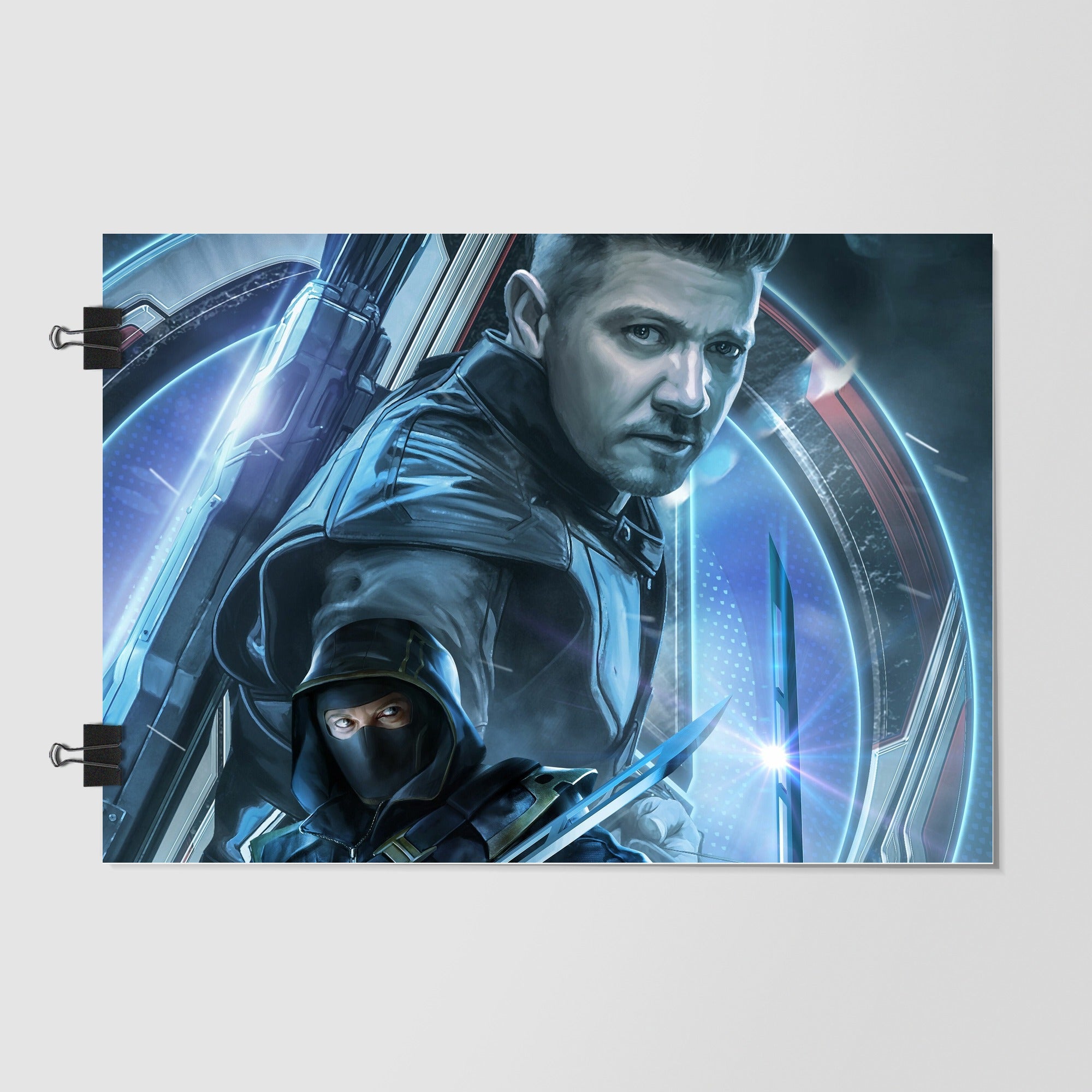 Hawkeye Black Dynamic Angle by Decalz