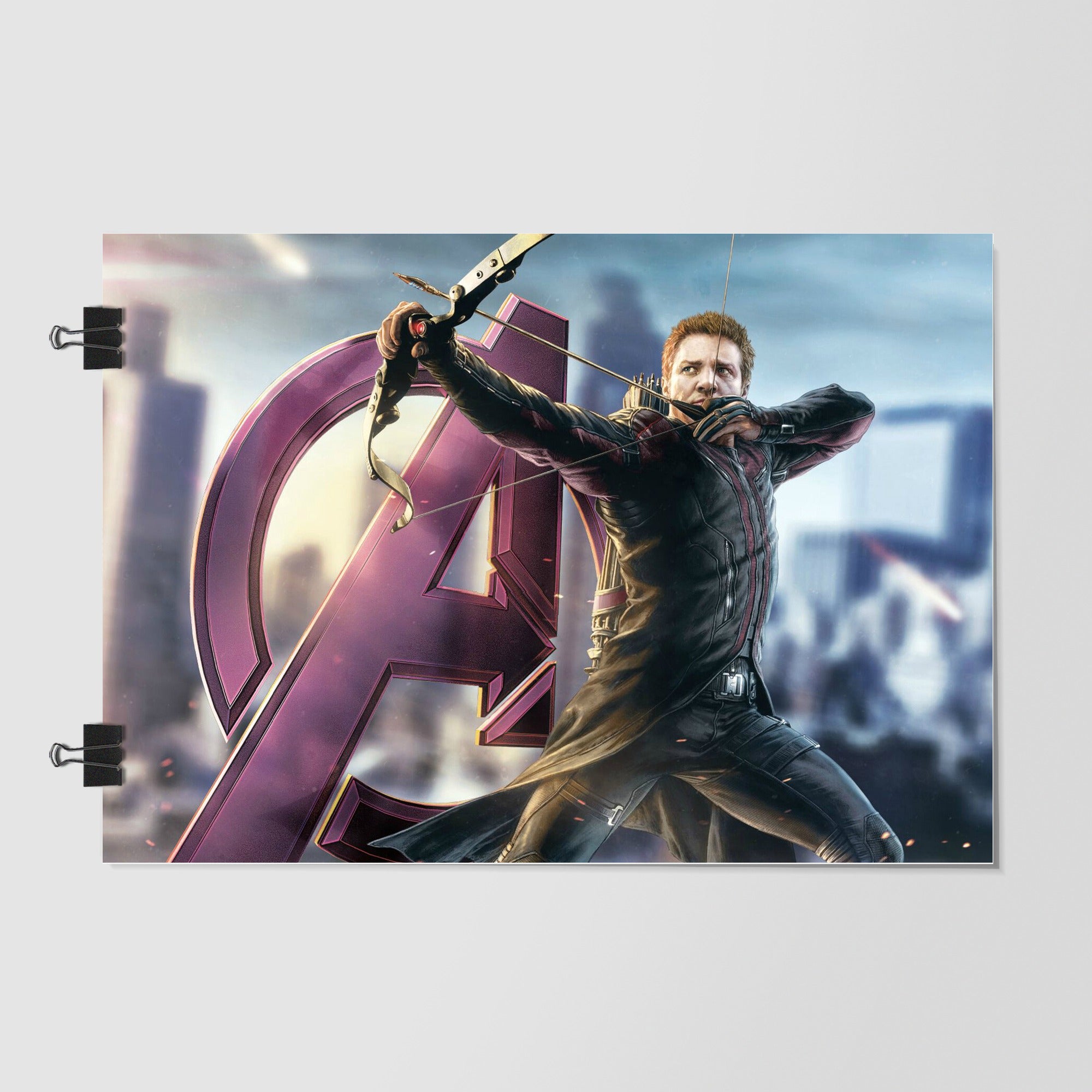 Hawkeye White by Decalz