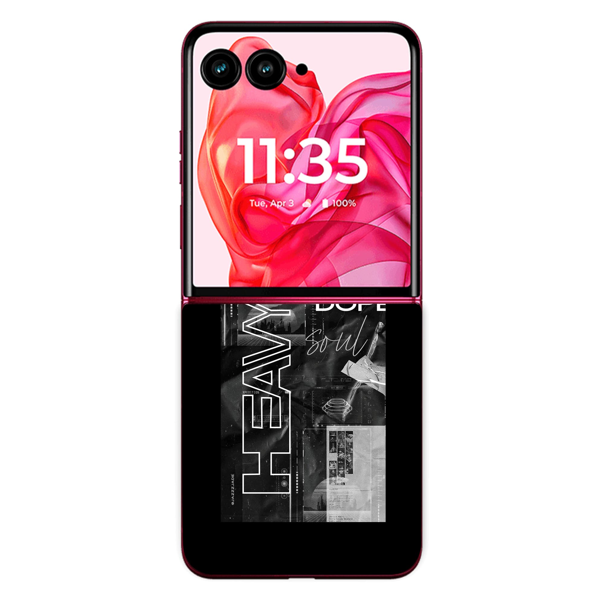 Moto Razr 50 Ultra (5G) Skins & Wraps (Only Back No Edge to Edge)