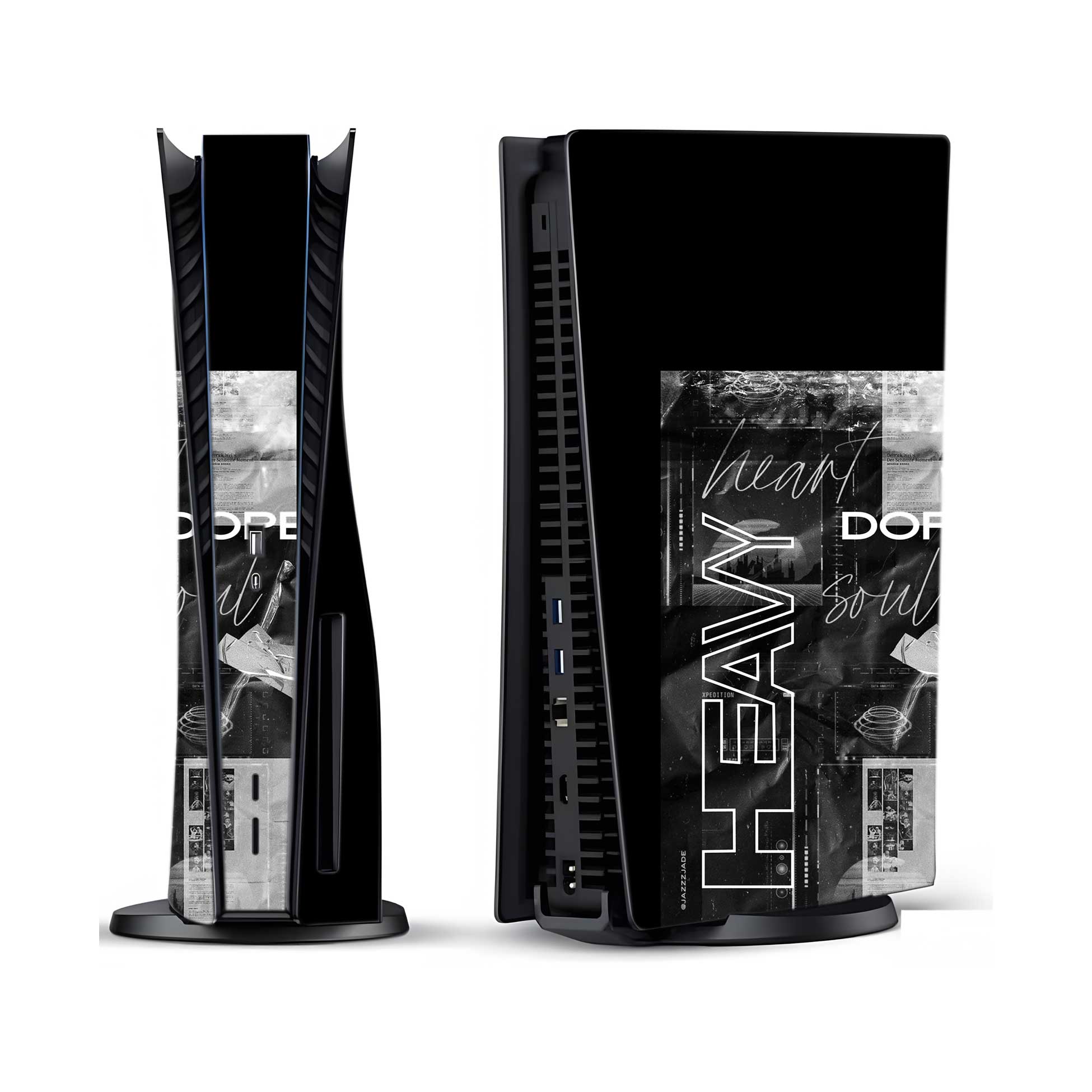 Heavy PlayStation 5 Fat Skins & Wraps
