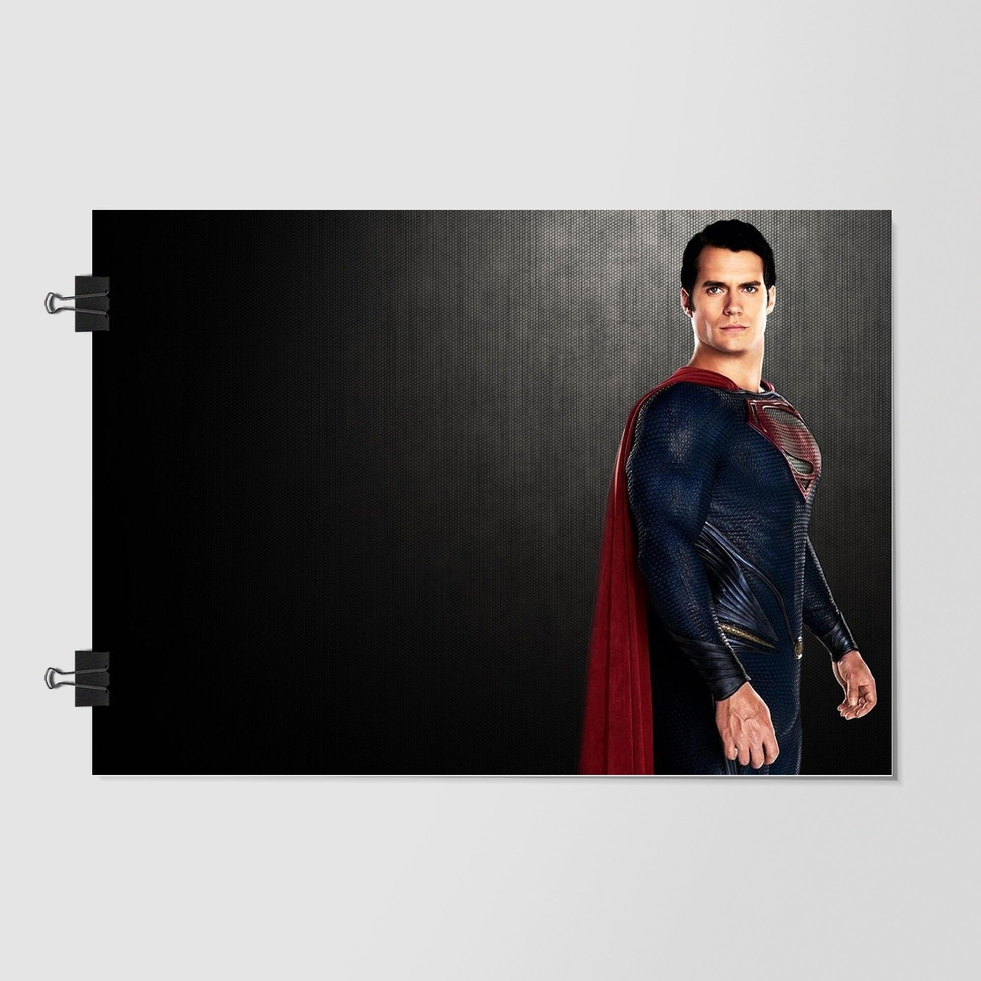 Henry Cavill As Superman Black Dramatic Lighting by Decalz