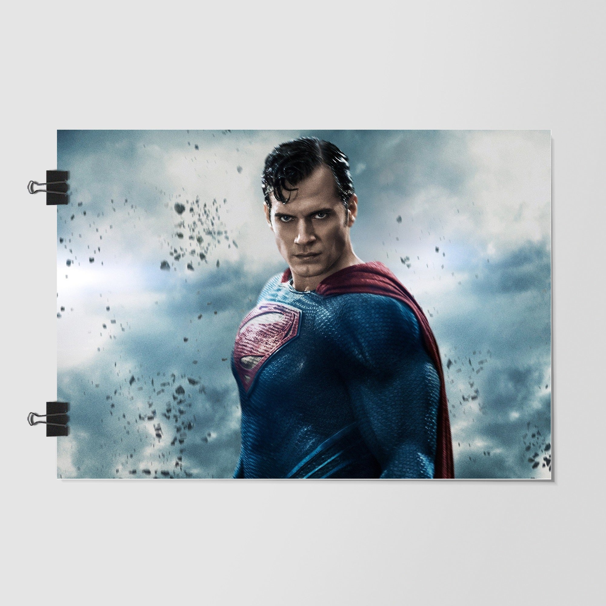 Henry Cavill As Superman White Night Scene by Decalz