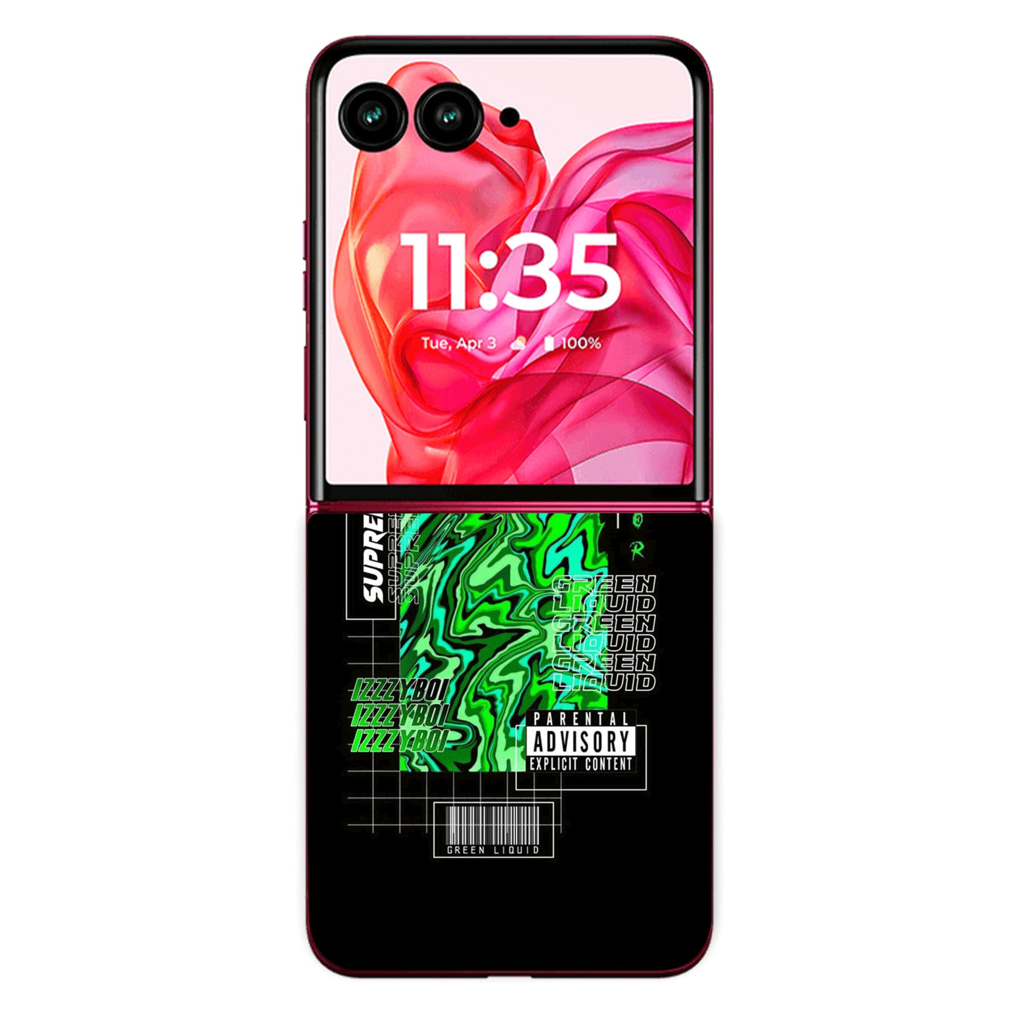 Moto Razr 50 Ultra (5G) Skins & Wraps (Only Back No Edge to Edge)