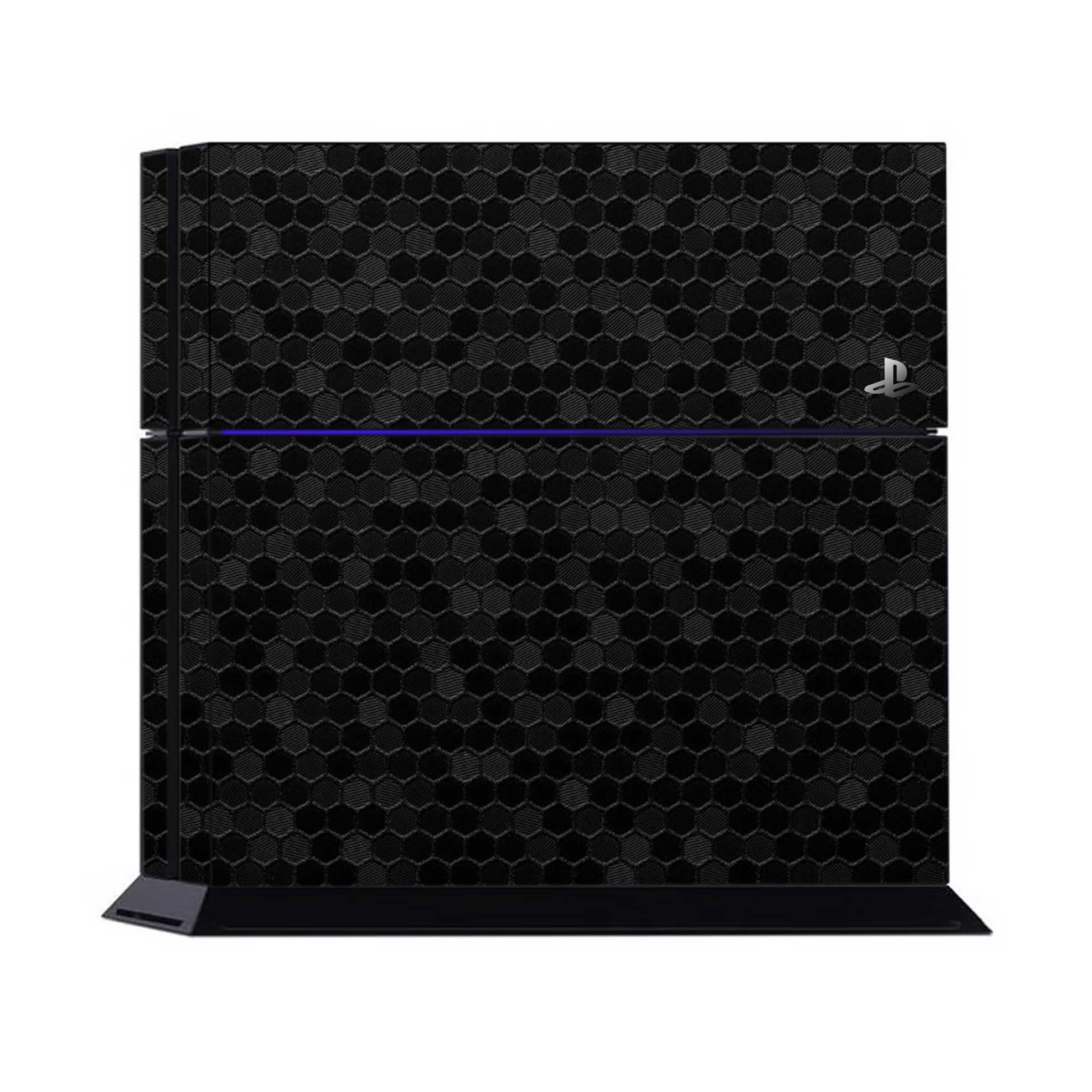 Honeycomb Black PlayStation 4 Fat Skins & Wraps