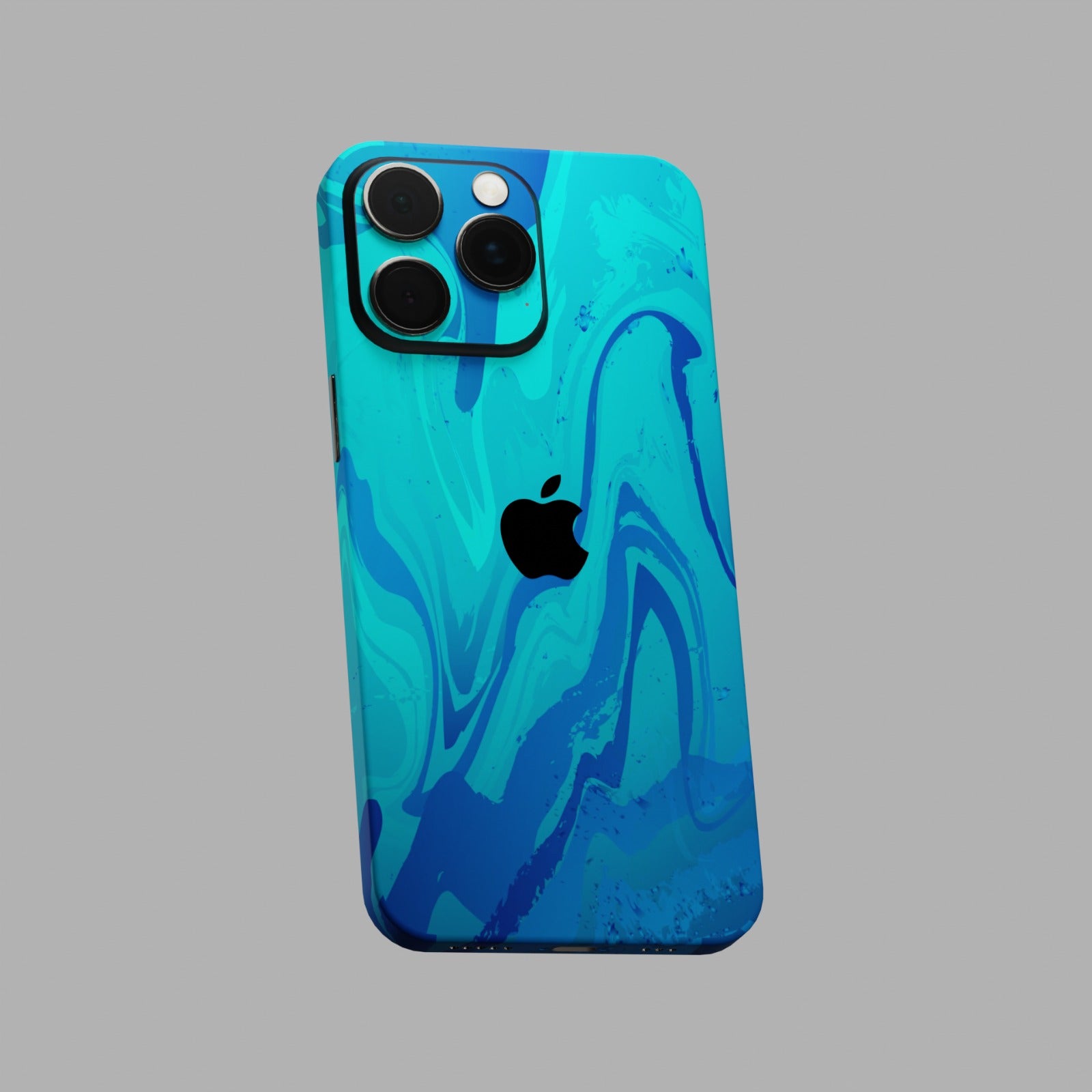 Poseidon Blue Mobile Skins & Wraps