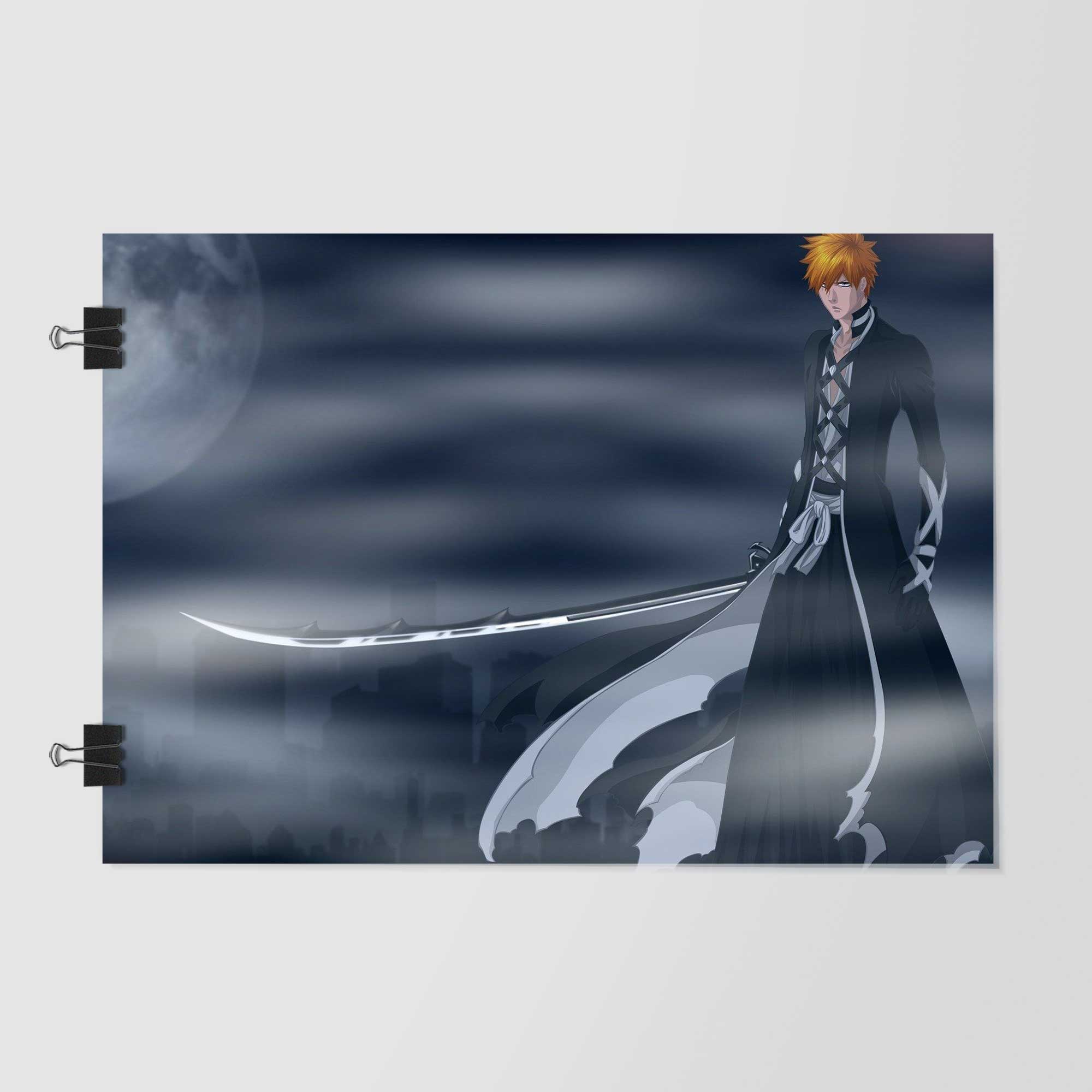Ichigo Bankai Mist Stance Poster