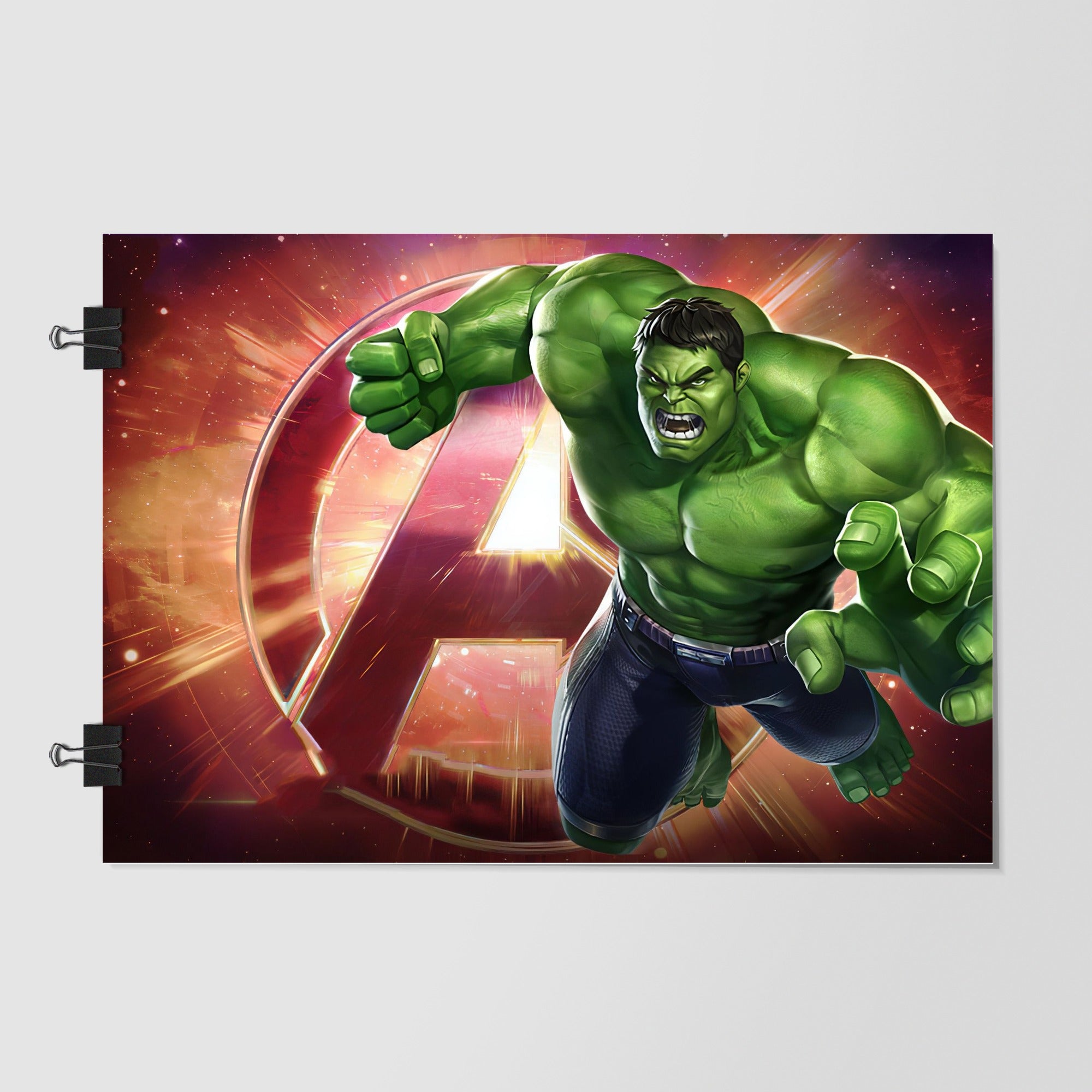 Incredible Hulk Black Cinematic Glow by Decalz