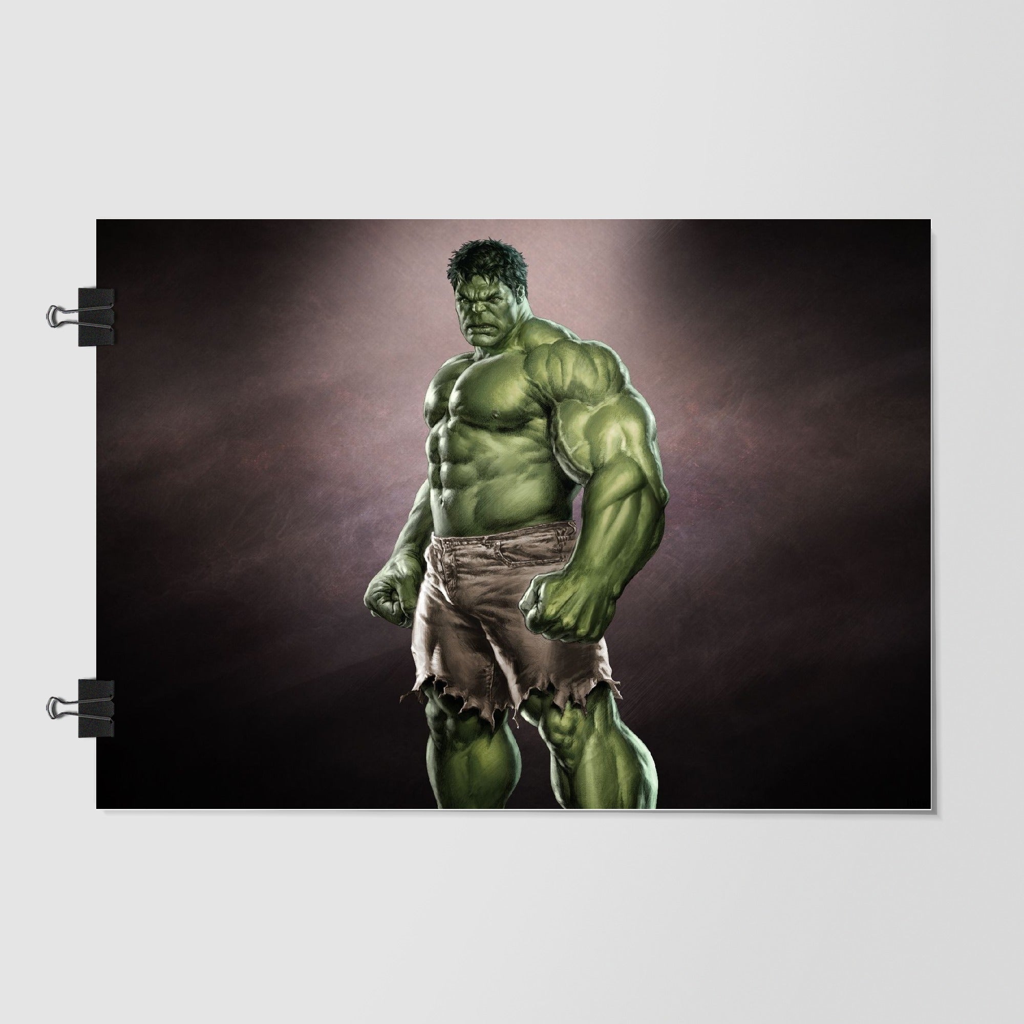 Incredible Hulk Black Night Scene by Decalz