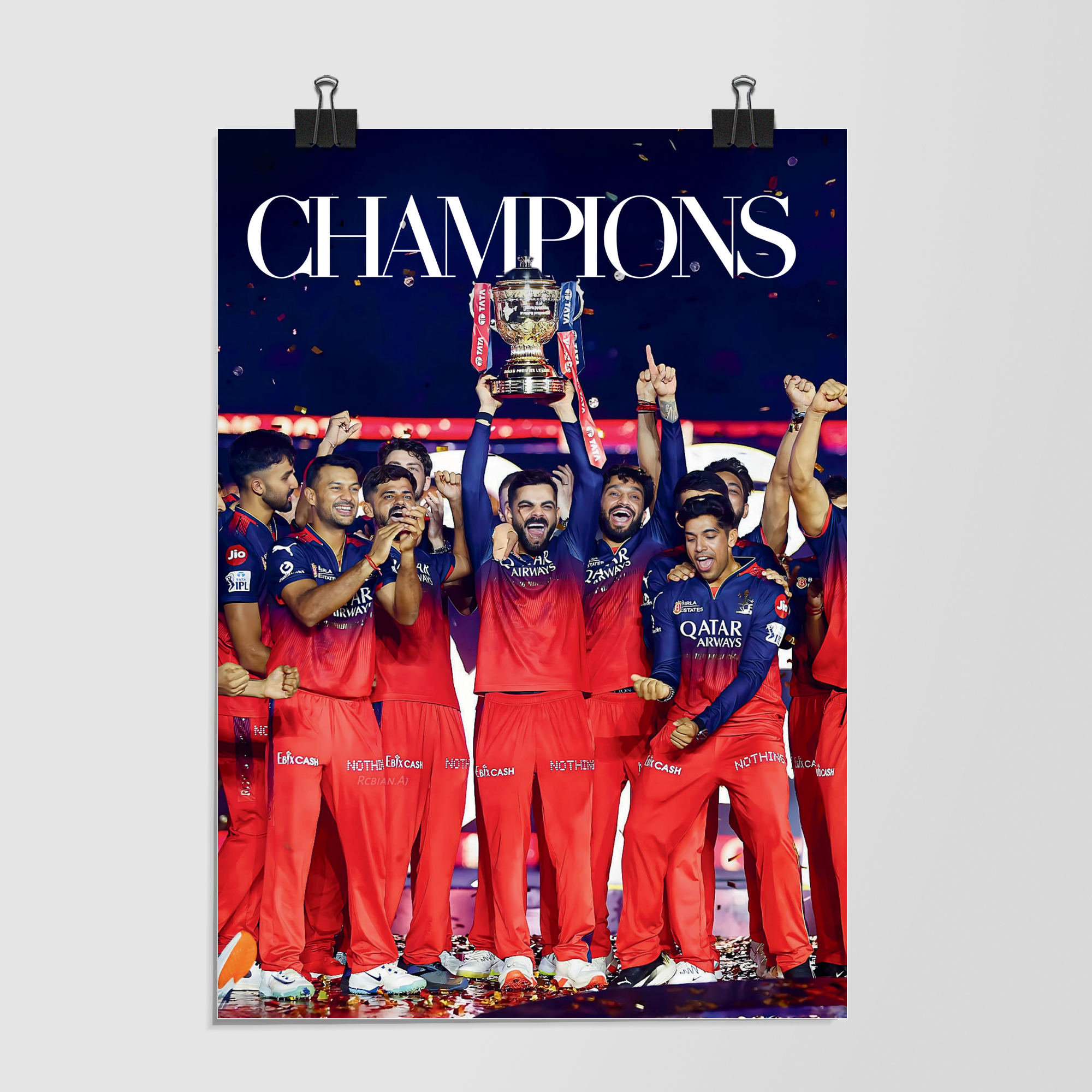 Indian Cricket Black Sunset Glow by Decalz