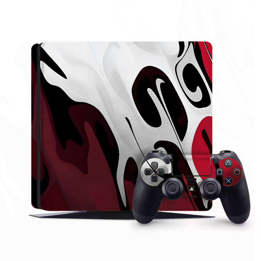 Inferno Edge PlayStation 4 Slim Skins & Wraps