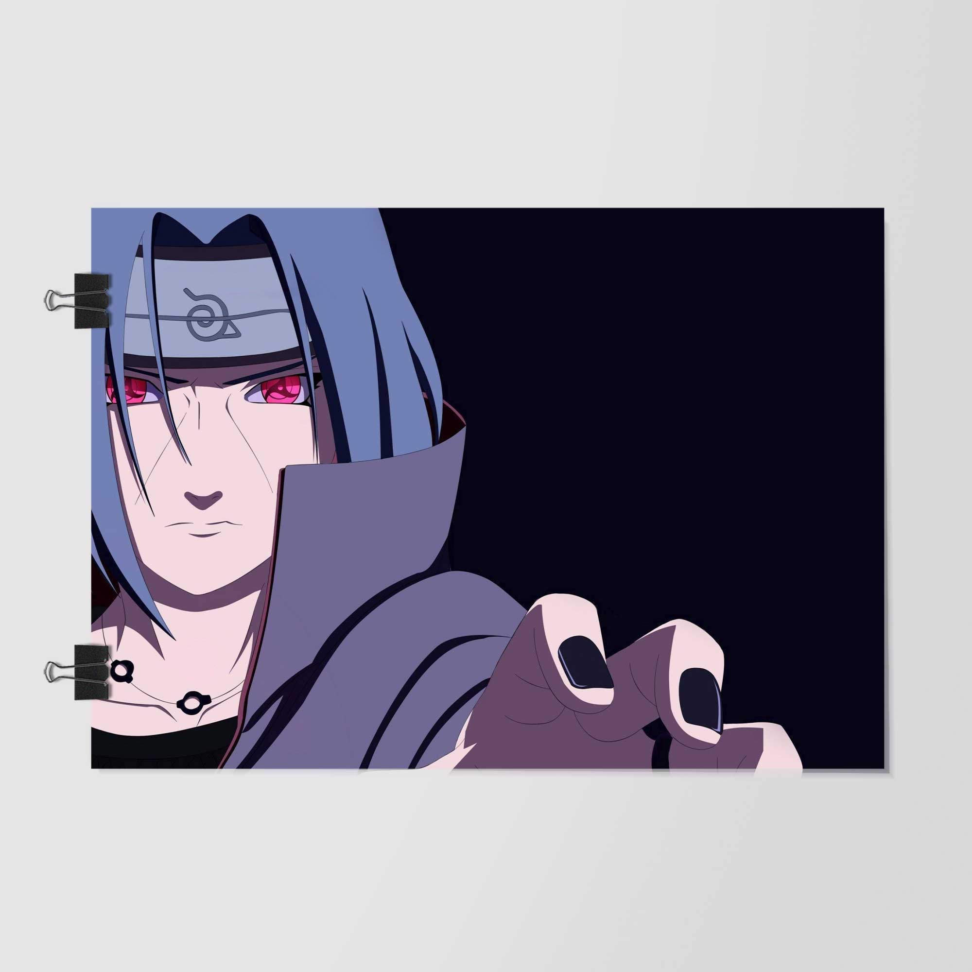 Itachi's Piercing Stare Poster