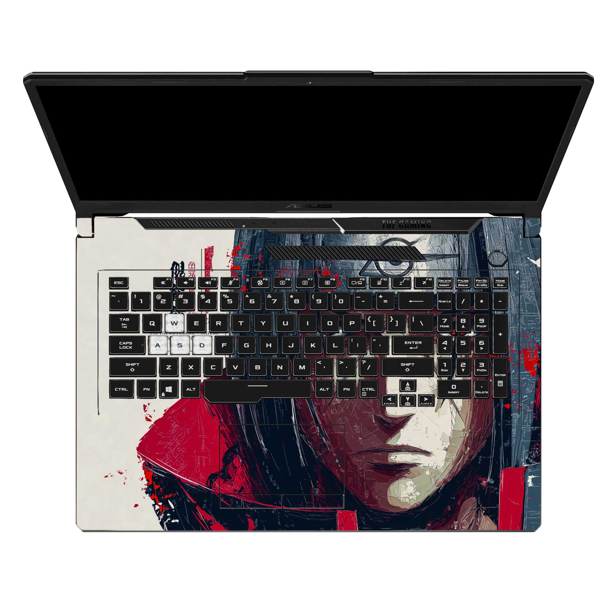 Itachis Gaze - Laptop Skins & Wraps