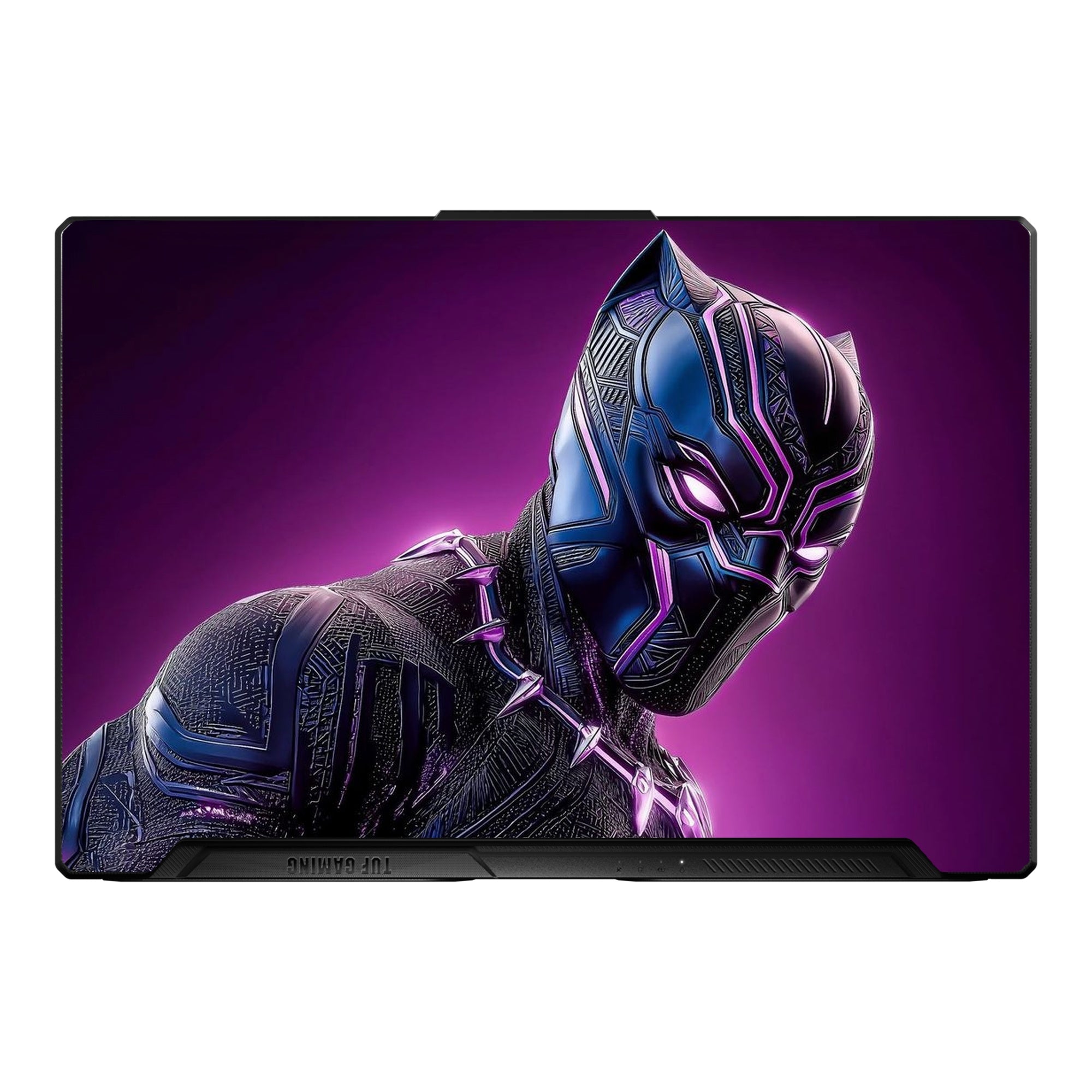Jungle Guardian Purple Portrait by Decalz