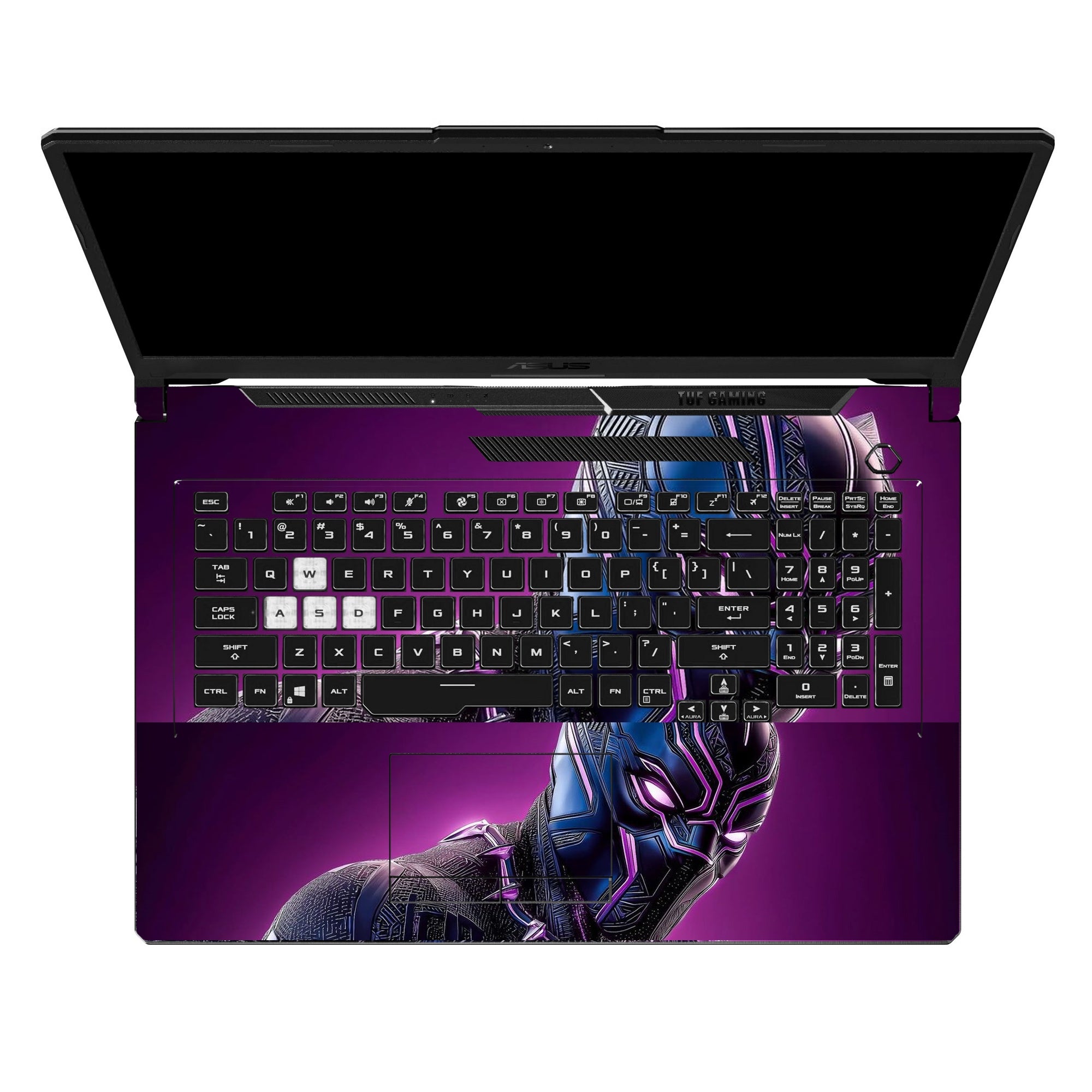 Jungle Guardian Purple Portrait by Decalz