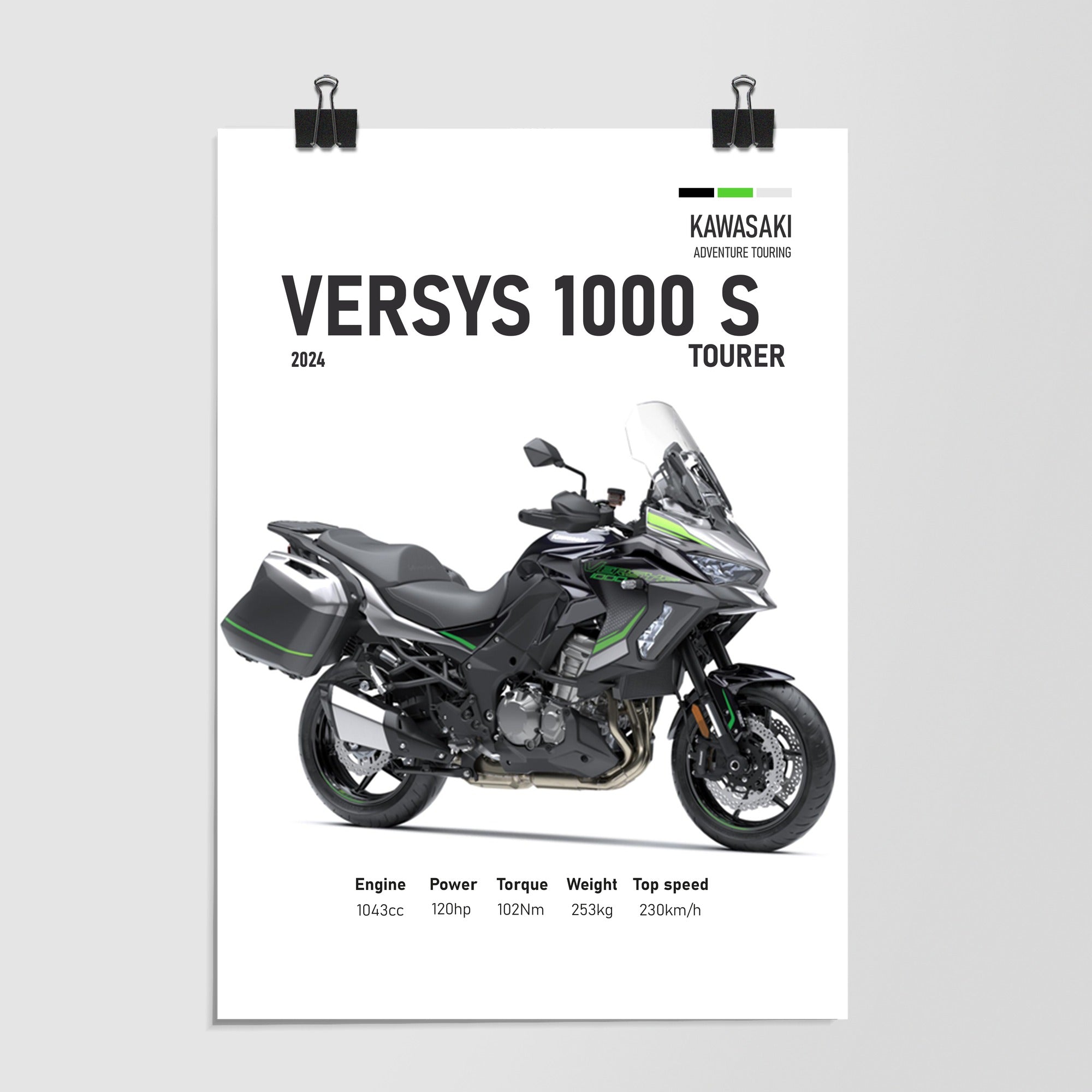 Kawasaki Versys 1000 Tourer Power Preview by Decalz