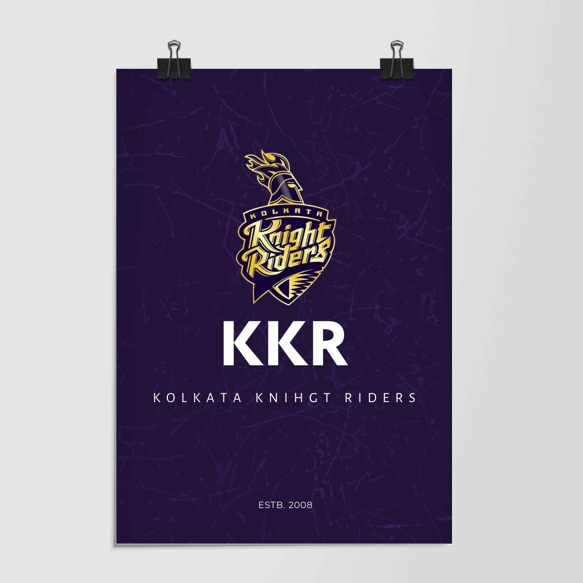 Kolkata Knight Riders Logo by Decalz