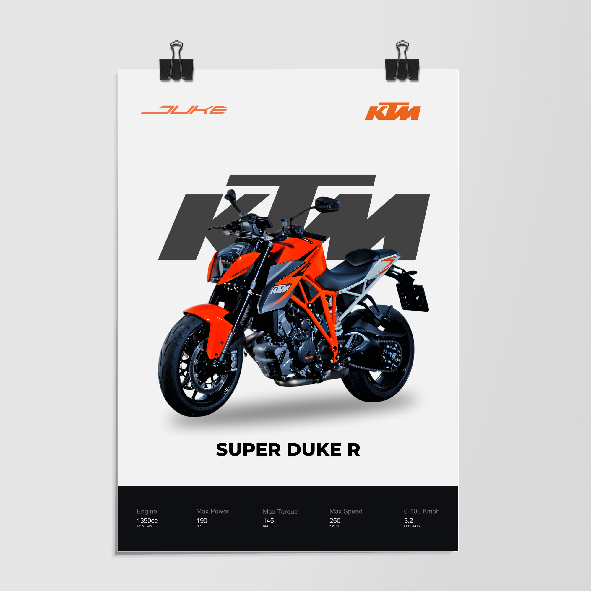 Ktm Super Duke R 1350 Hypernaked by Decalz