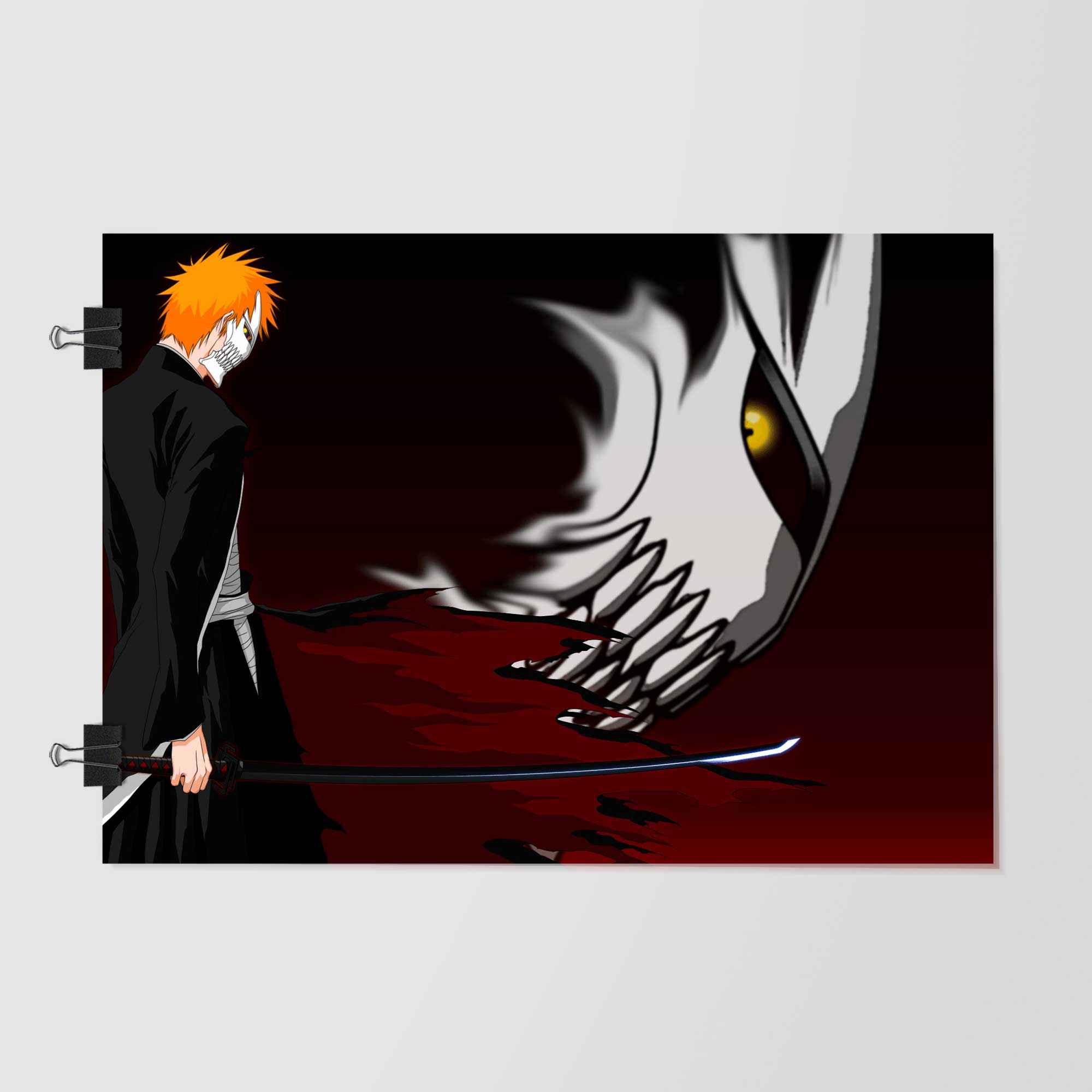 Kurosaki Darkened Spirit Poster