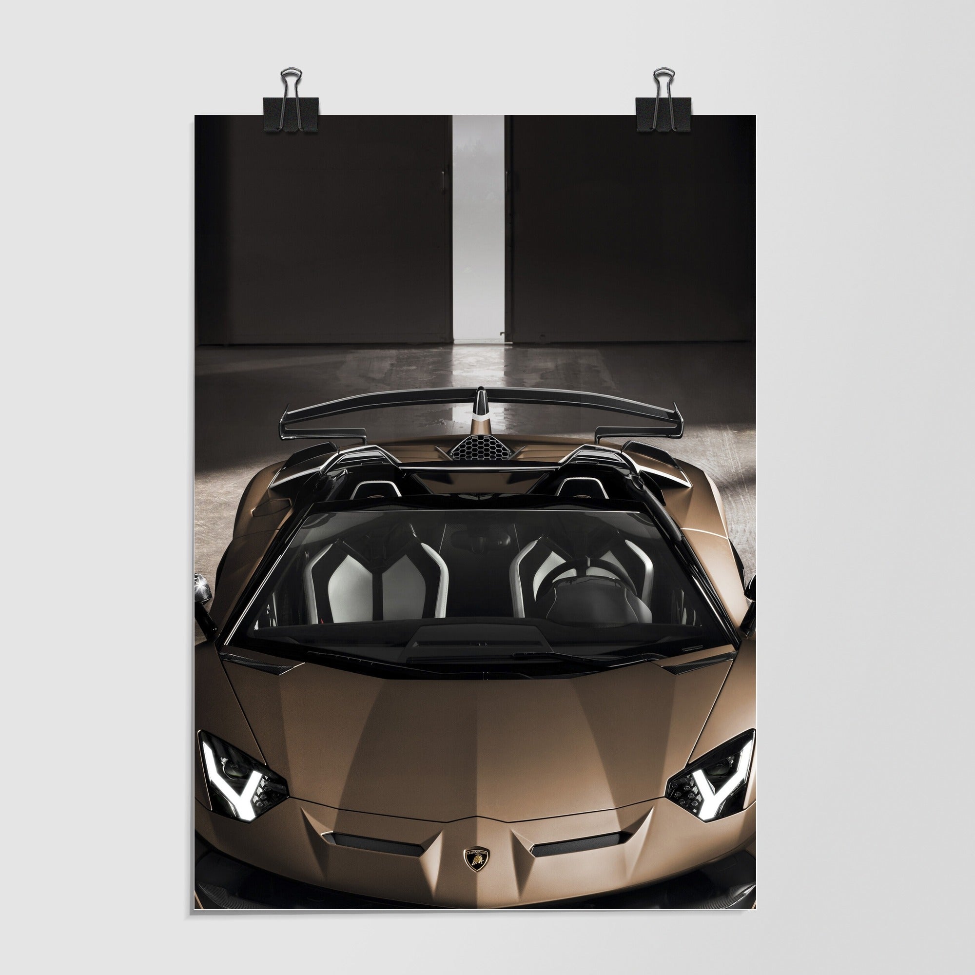 Lamborghini Black Supercar by Decalz
