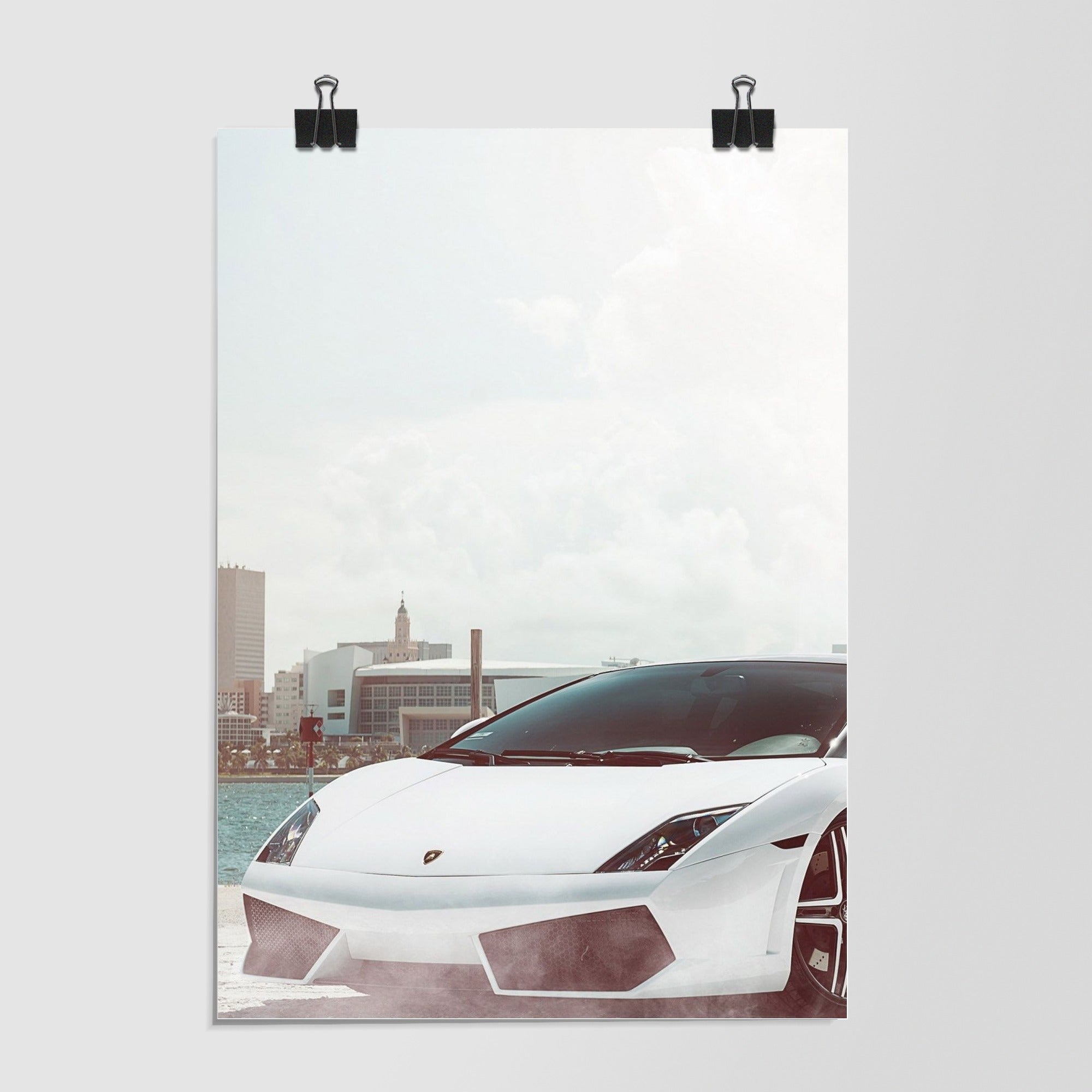 Lamborghini Gallardo White by Decalz