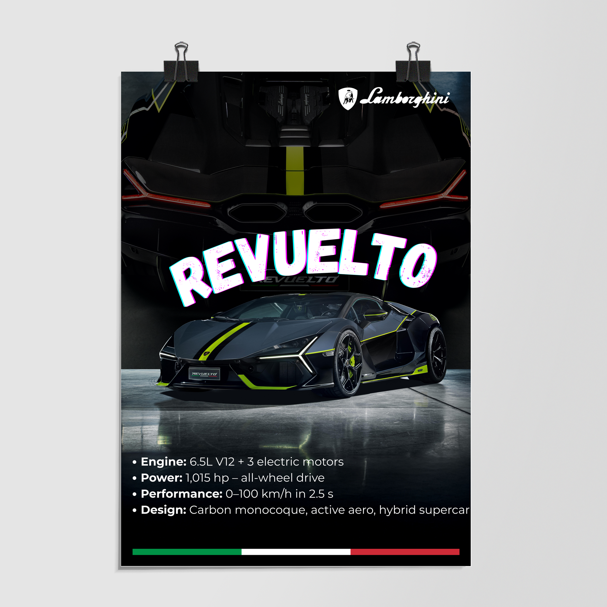 Lamborghini Revuelto Drive Ducati Beyond 2025 Brown by Decalz