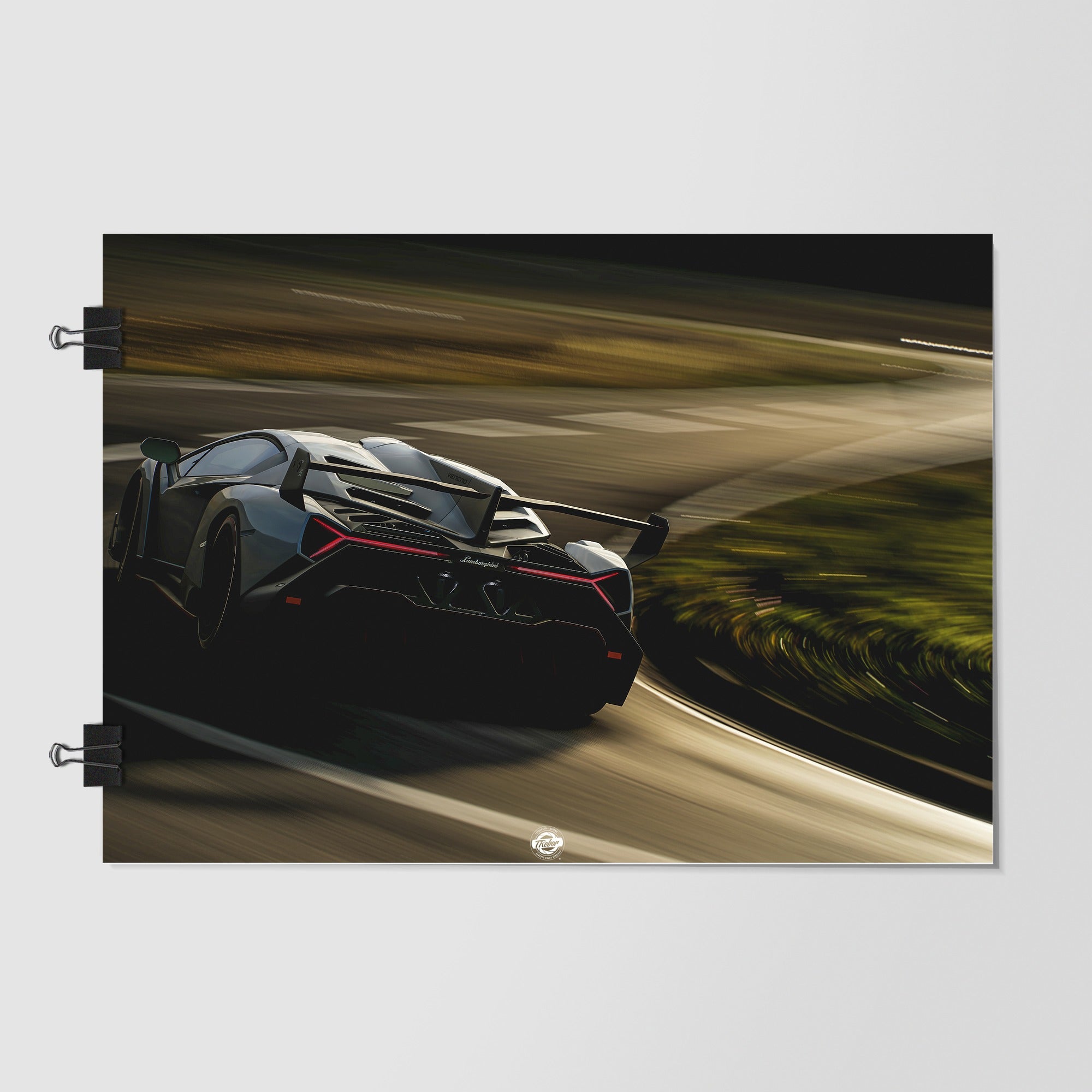 Lamborghini Veneno Black by Decalz