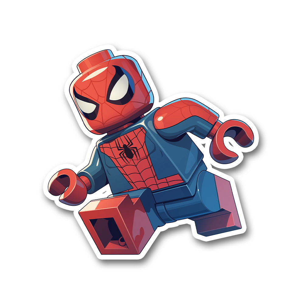 Lego Spider Man Hero Sticker