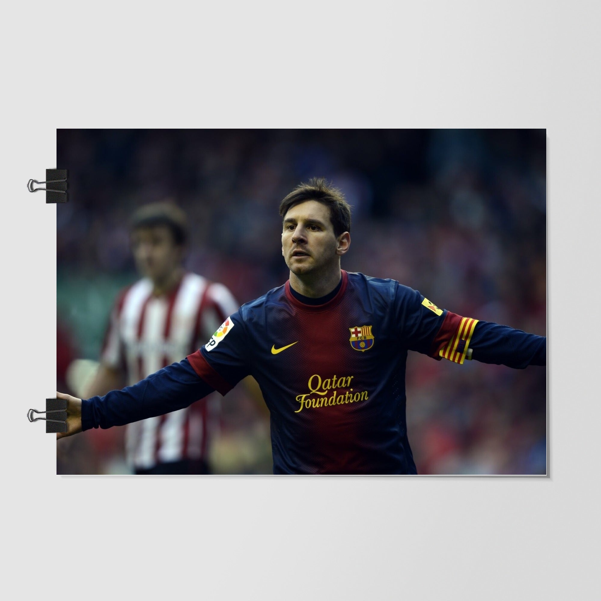 Lionel Messi Black Close Up Detail by Decalz