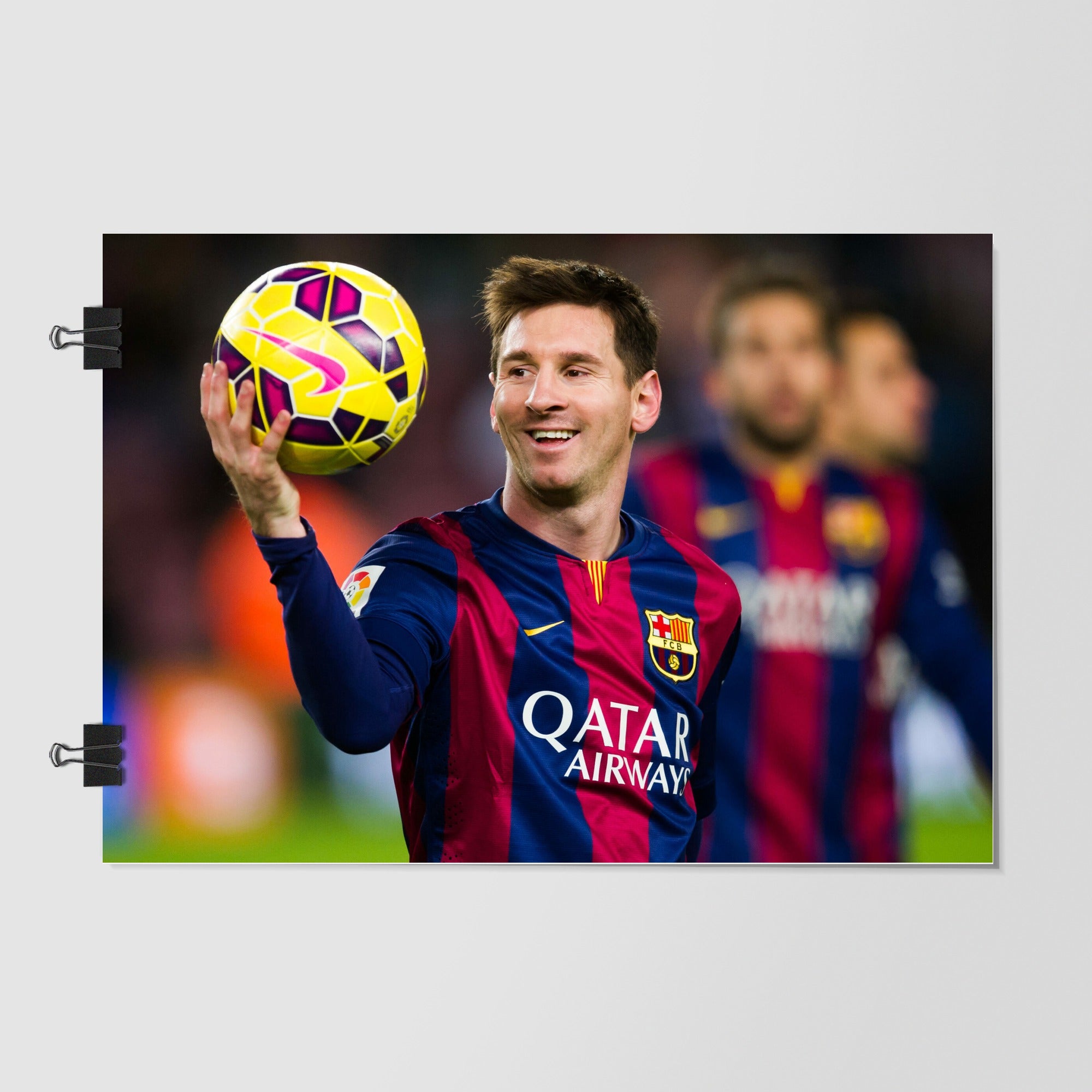 Lionel Messi Black Dramatic Lighting by Decalz
