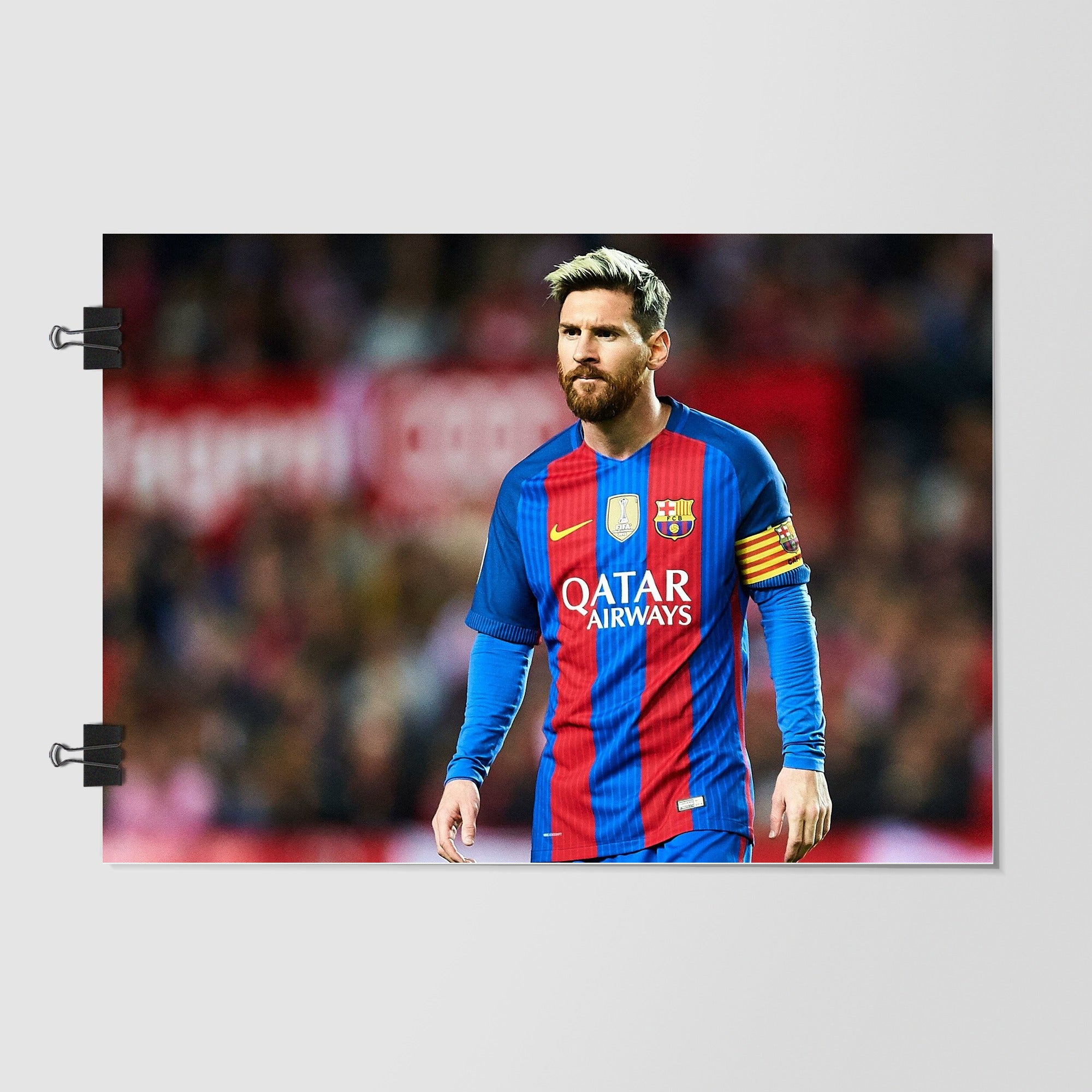 Lionel Messi Black Sunset Glow by Decalz