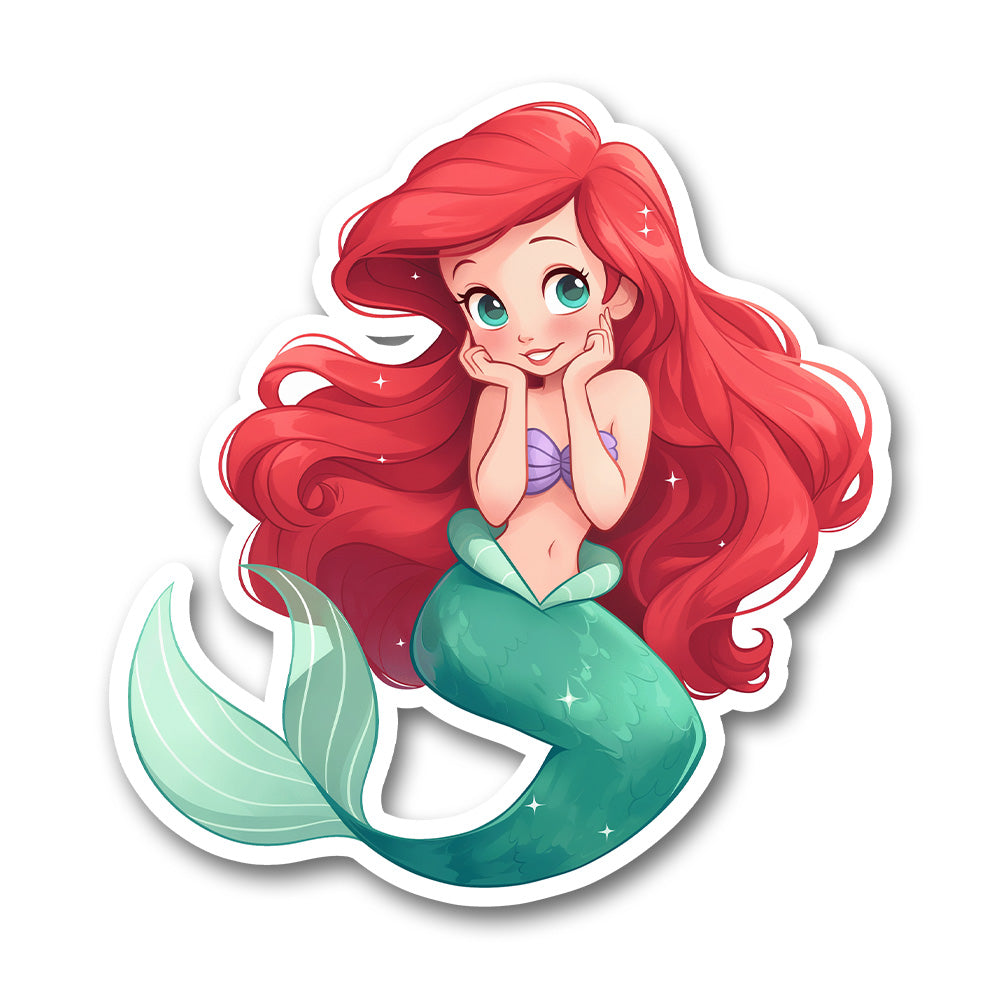 Little Mermaid Ariel Cute Sticker