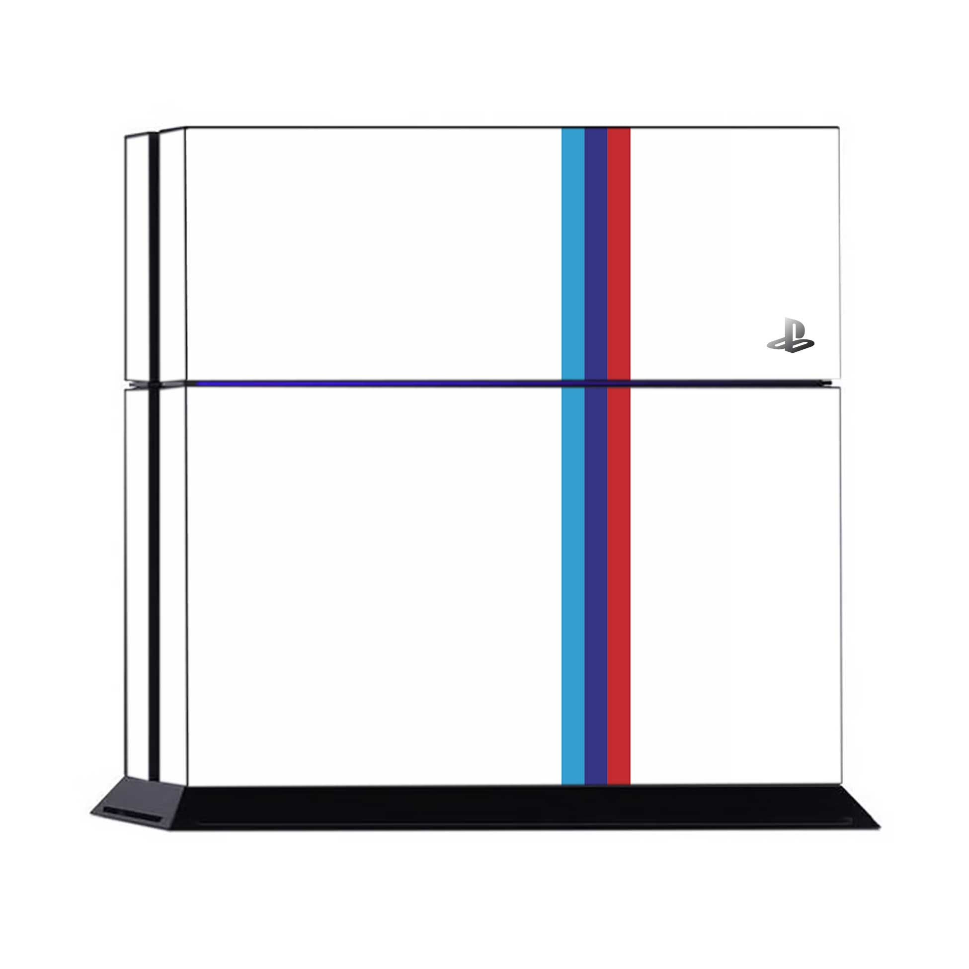 M Sport white PlayStation 4 Fat Skins & Wraps