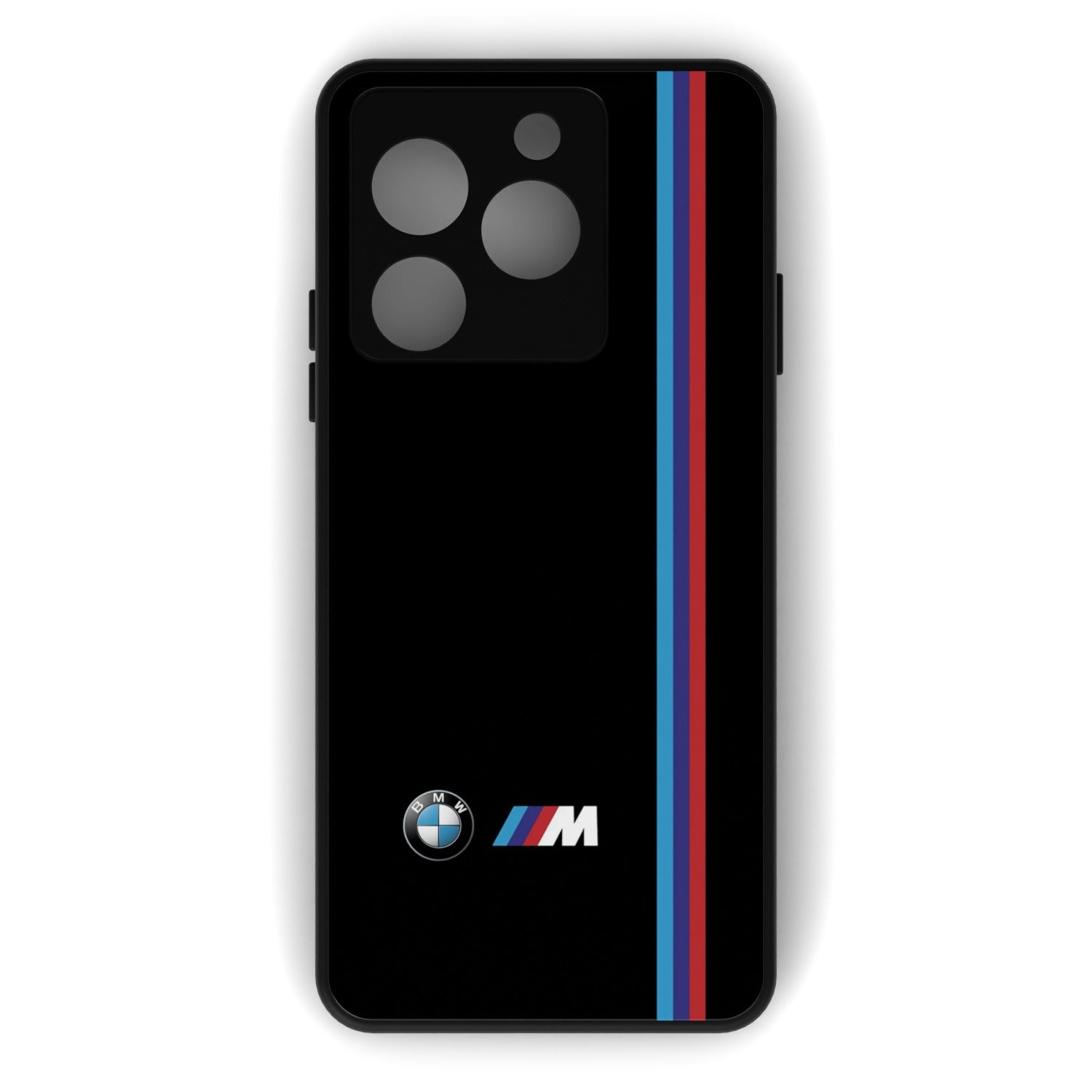 M Sport printed metal phone case - flat back view