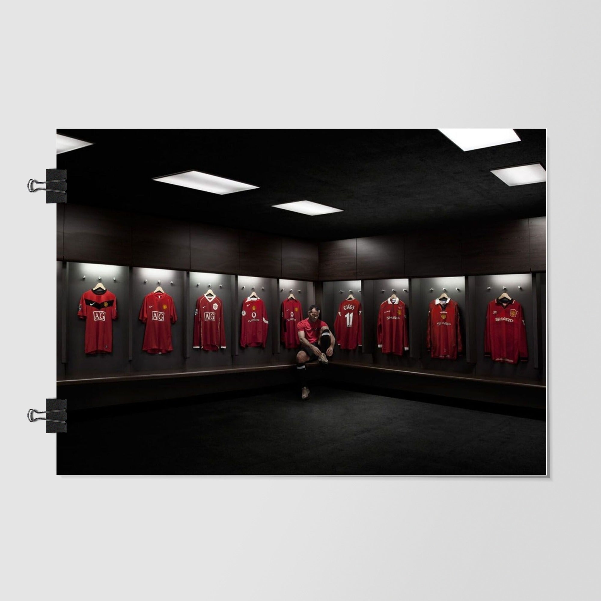 Manchester United Black Studio Shot by Decalz