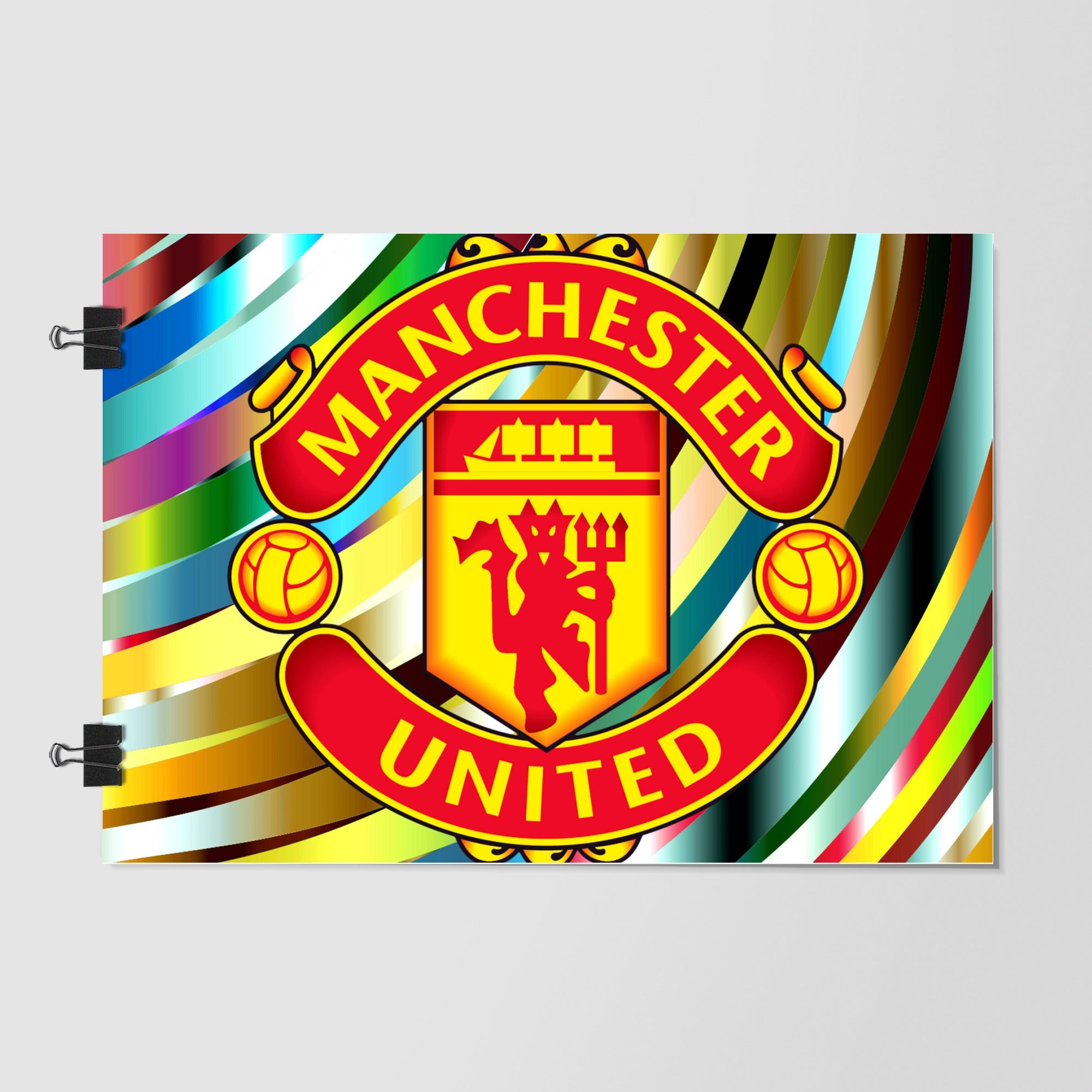 Manchester United Orange by Decalz