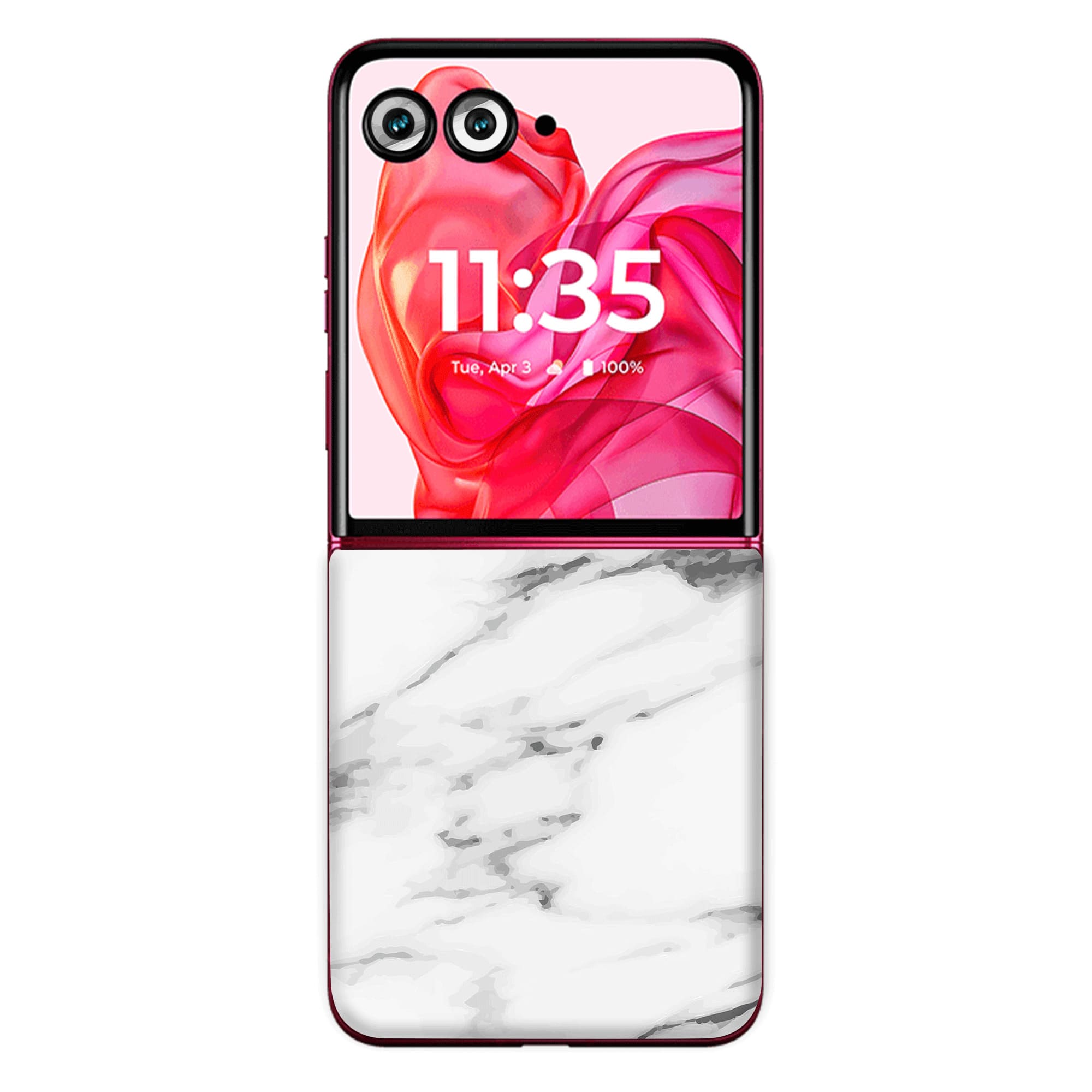 Moto Razr 50 Ultra (5G) Skins & Wraps (Only Back No Edge to Edge)