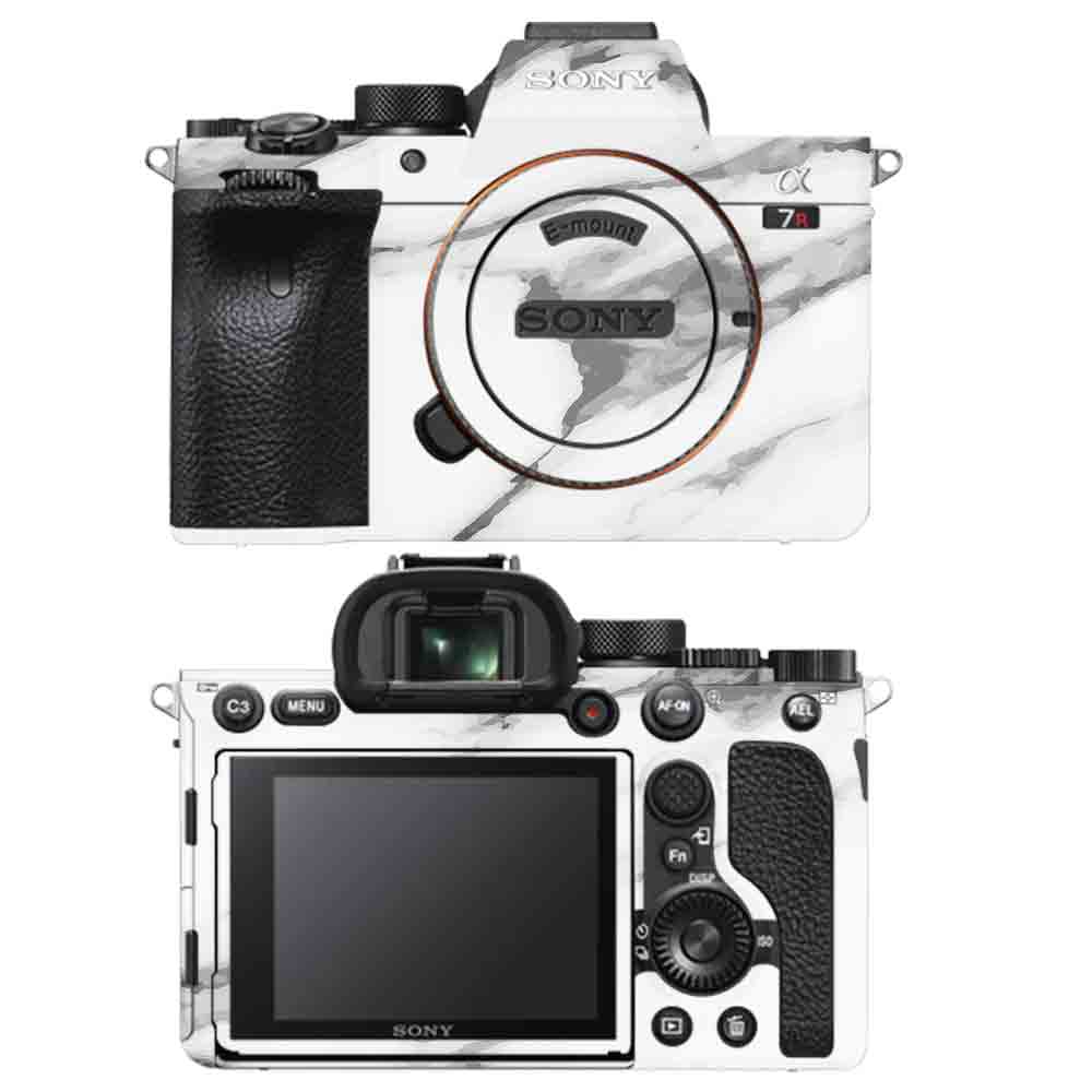 Marble White - Sony Camera Skins
