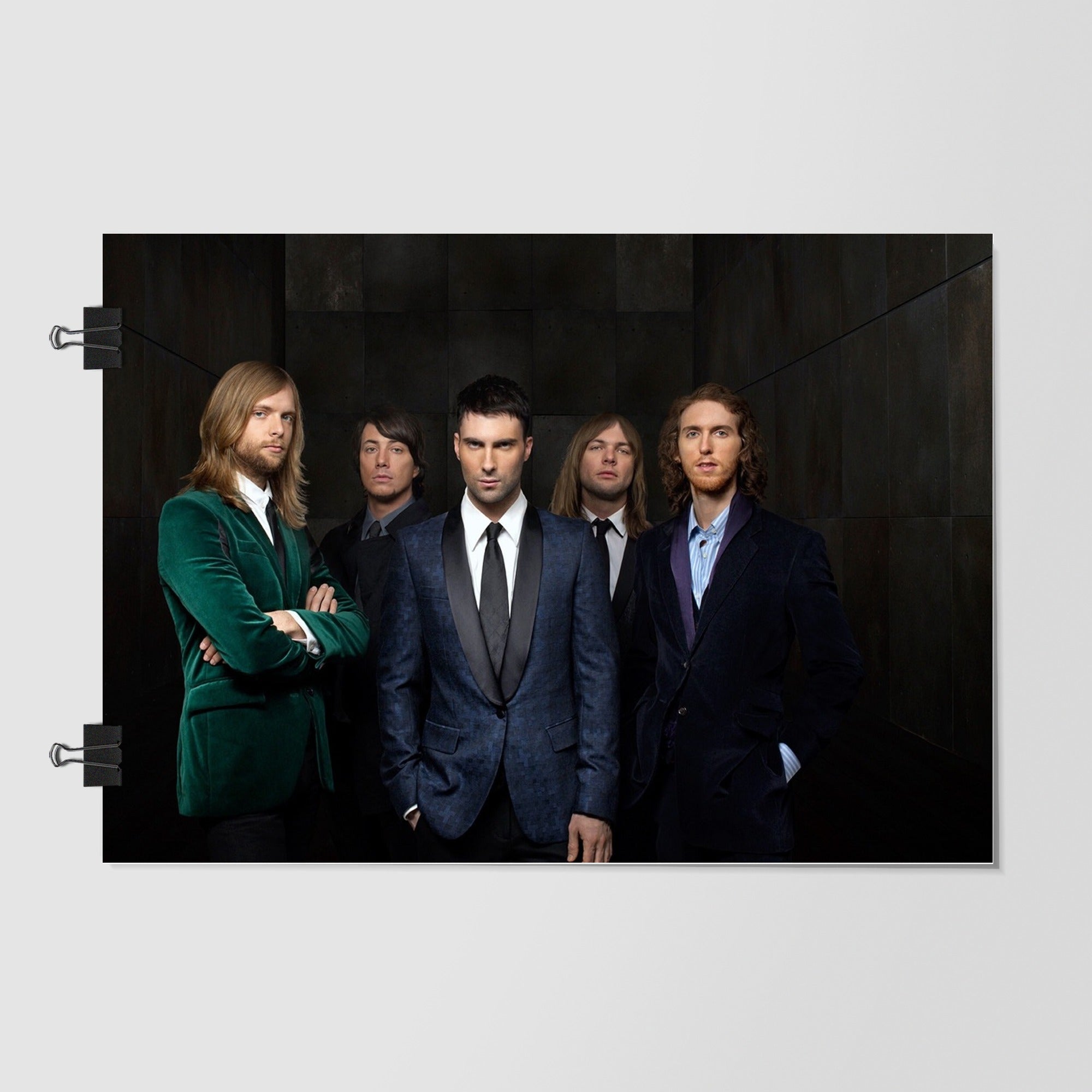 Maroon 5 Black Dramatic Lighting by Decalz