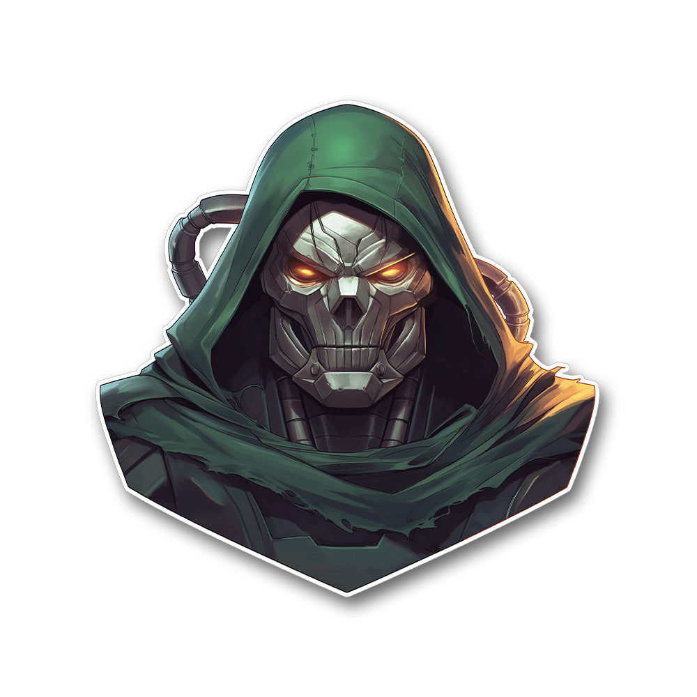 Marvel Doctor Doom Villain Sticker