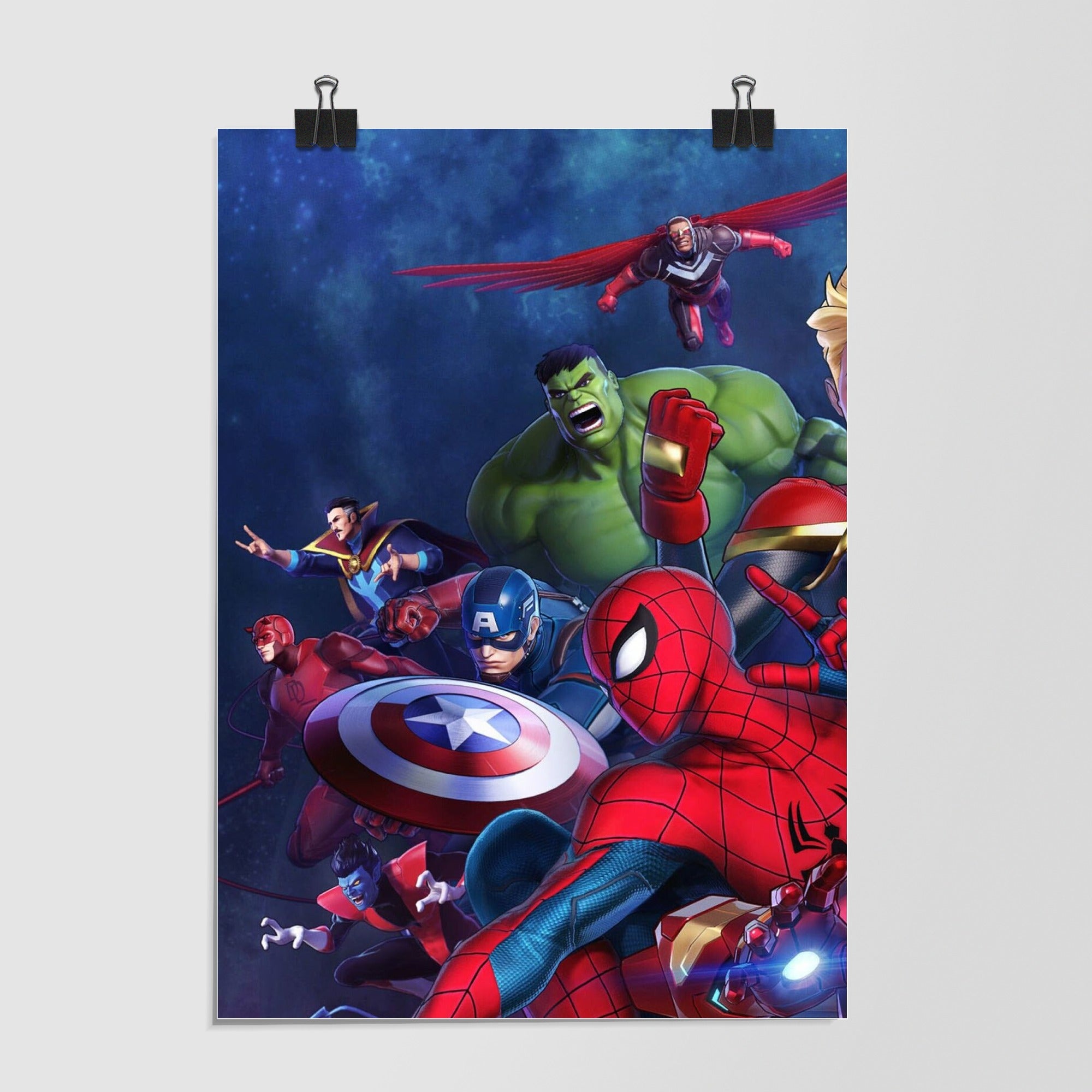 Marvel Heroes Team Navy by Decalz