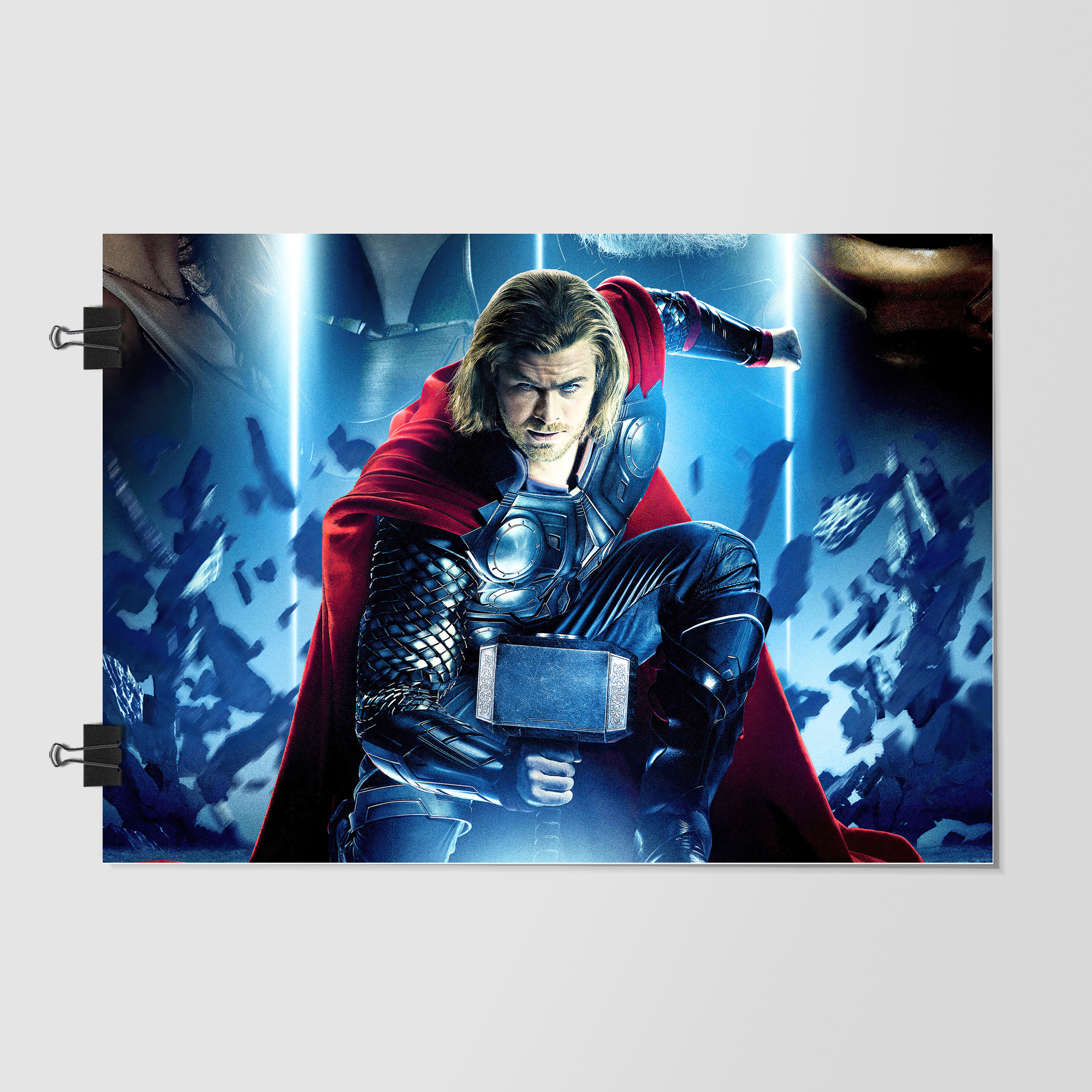 Marvel Movie Scene Still Black Studio Shot by Decalz